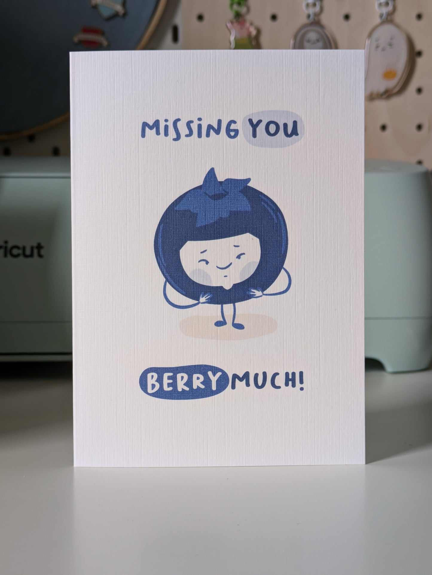 Blueberry Greeting Card 2