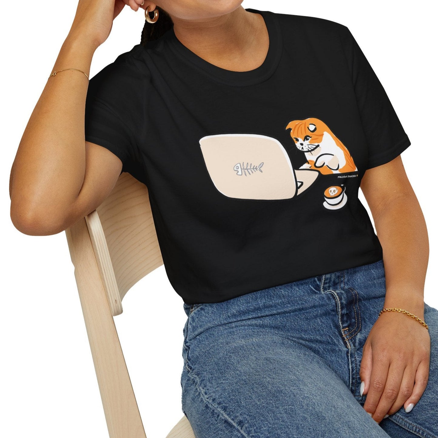 Boss Kitty T-Shirt - Black