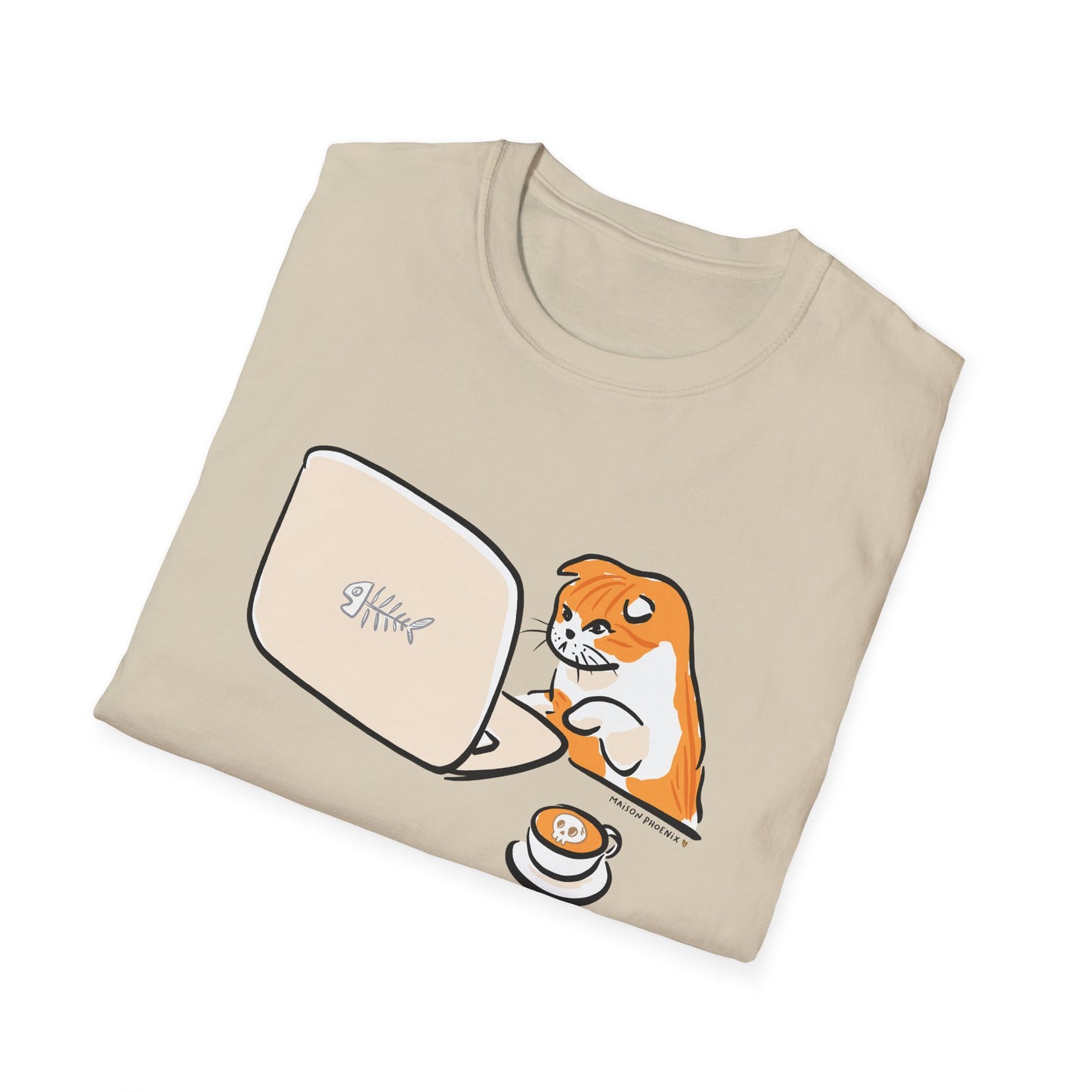 Boss Kitty T-Shirt - Sand 1