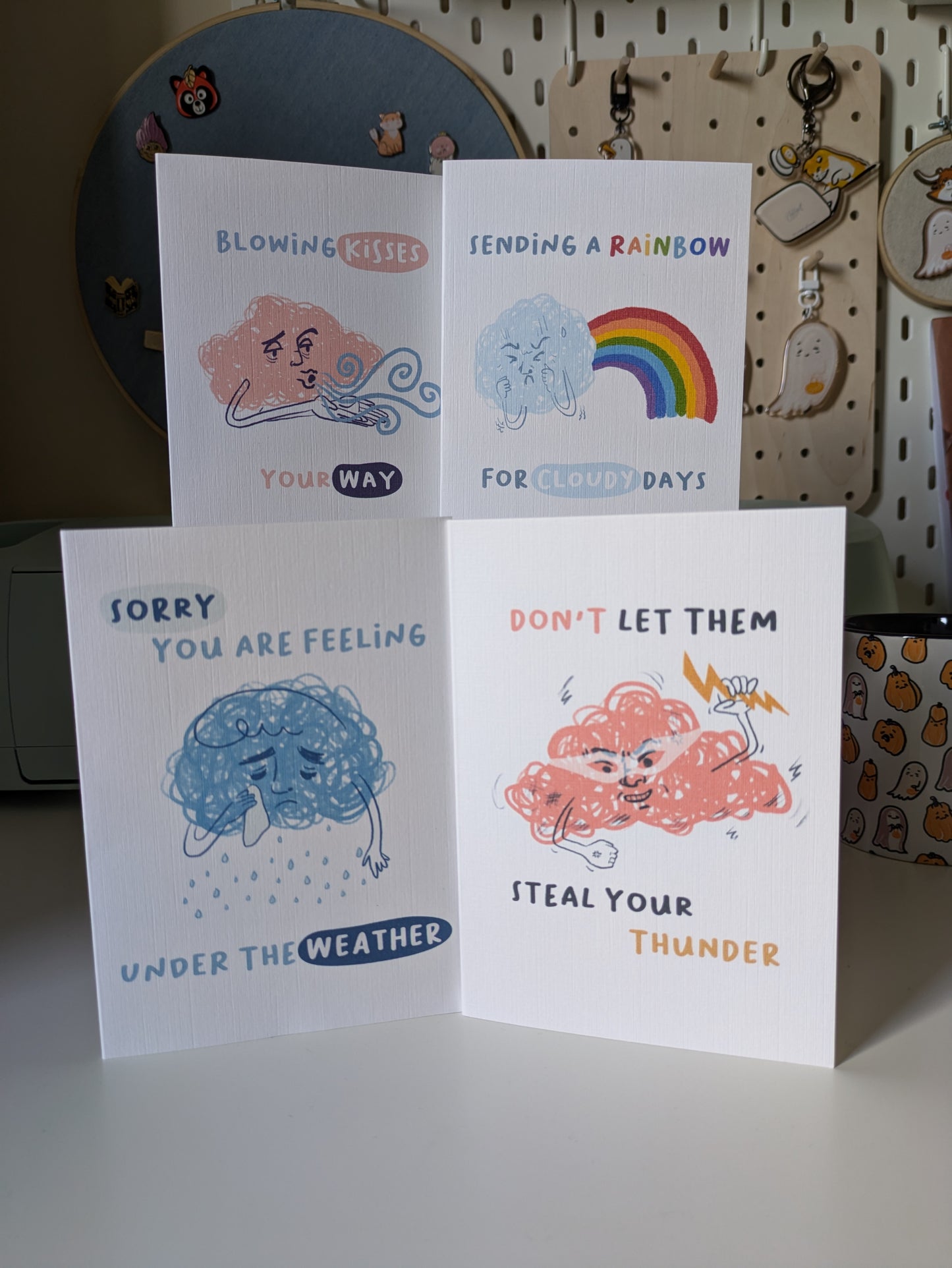 Clouds Greeting Cards 4