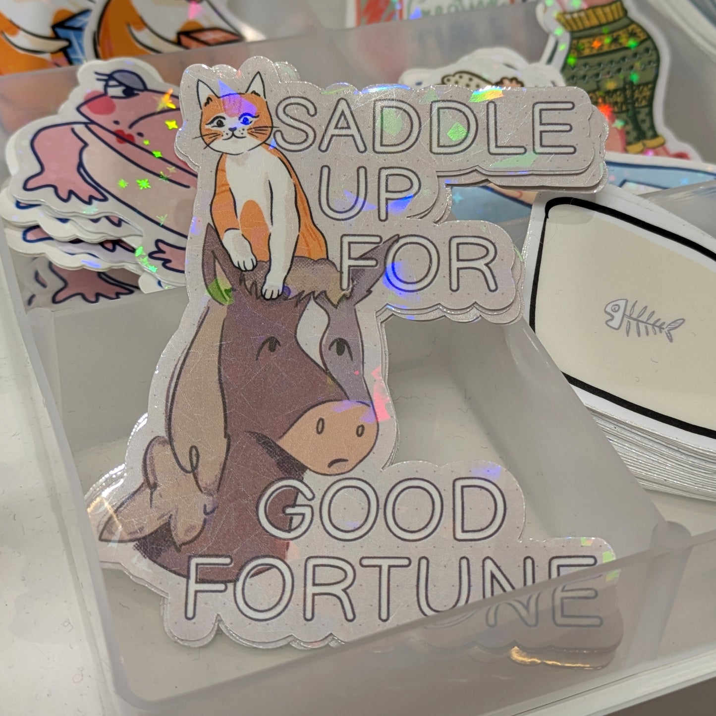 Year of the Horse Holographic Sticker 2