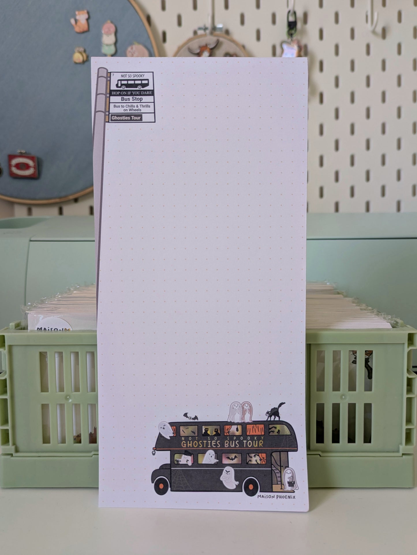 Ghosties Bus Tour Notepad 1