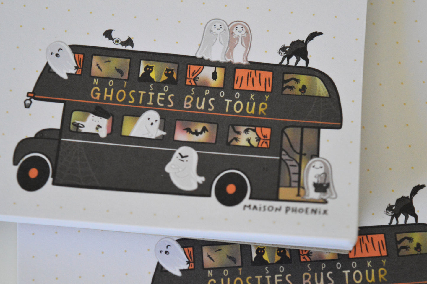 Ghosties Bus Tour Notepad 3