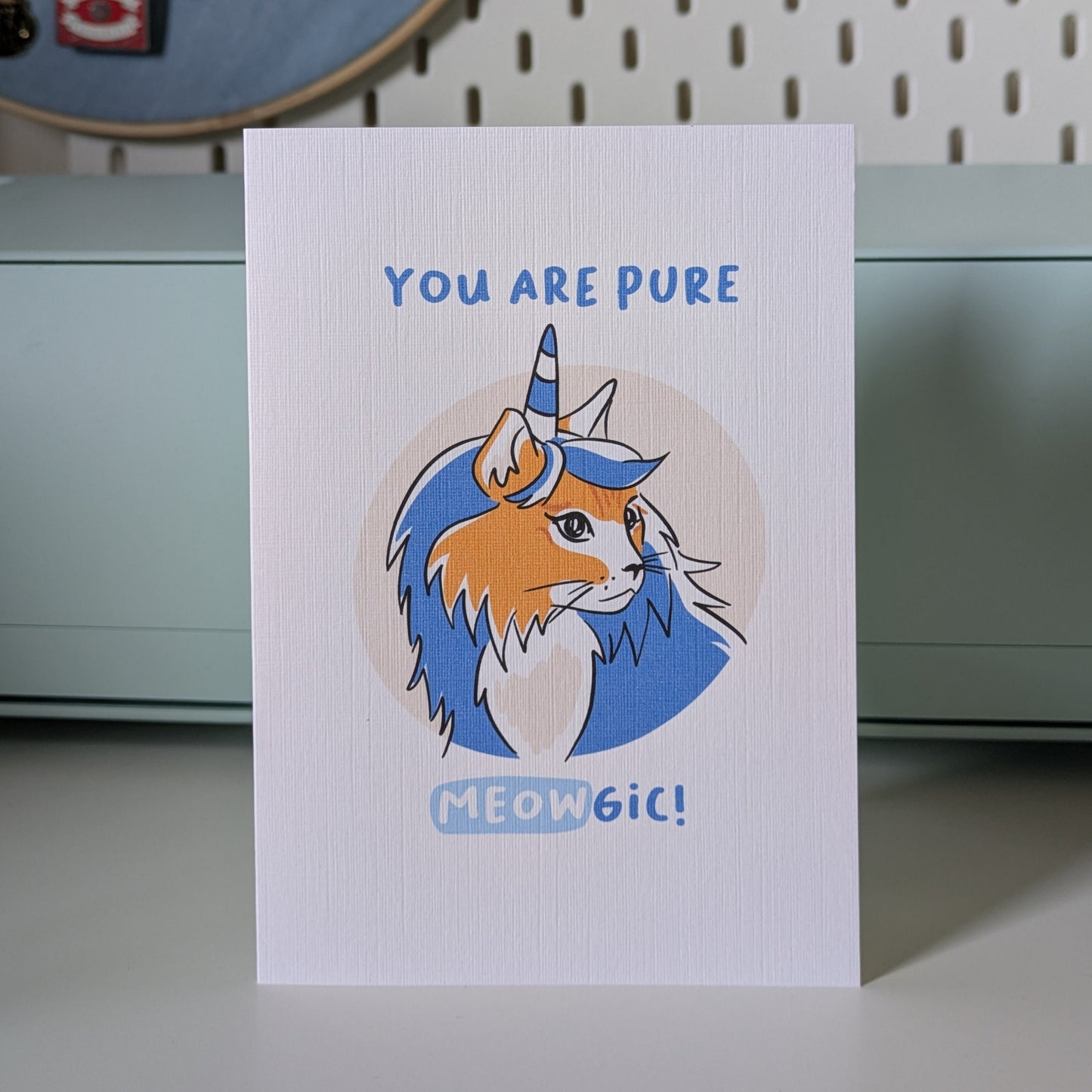 Meowgical Greeting Card 2