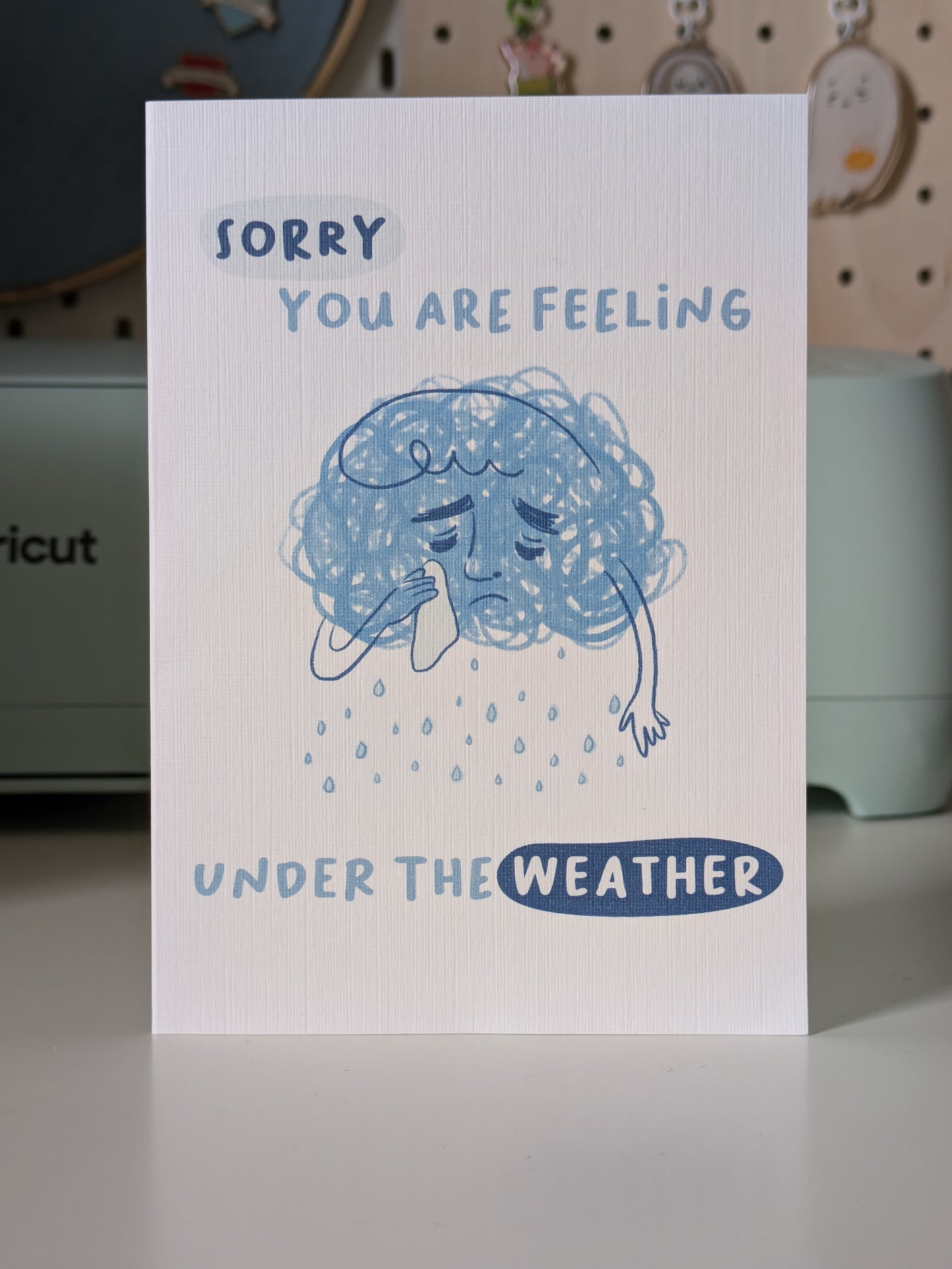 Rain Greeting Card 3