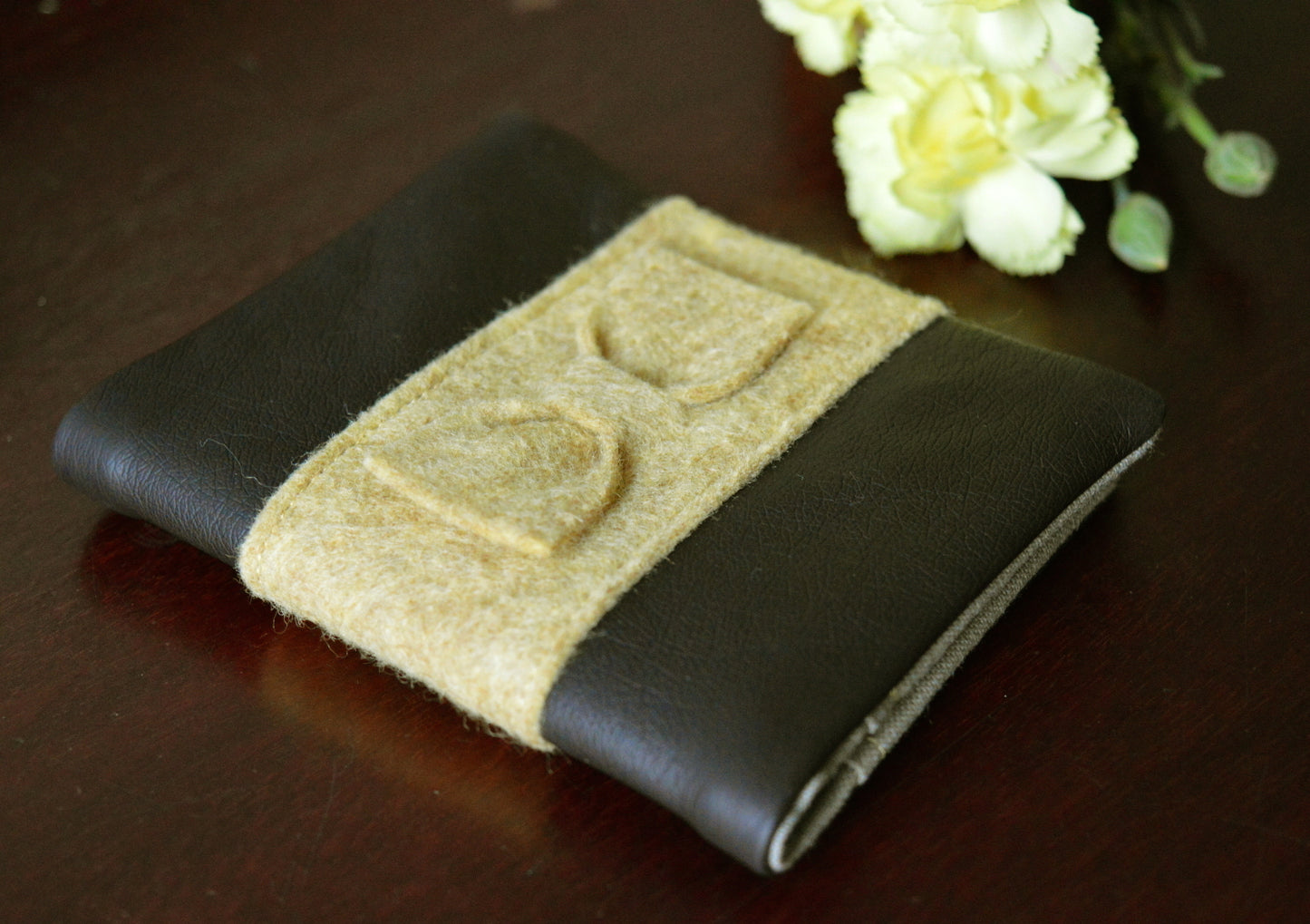 Yellow Bow Card Holder 4