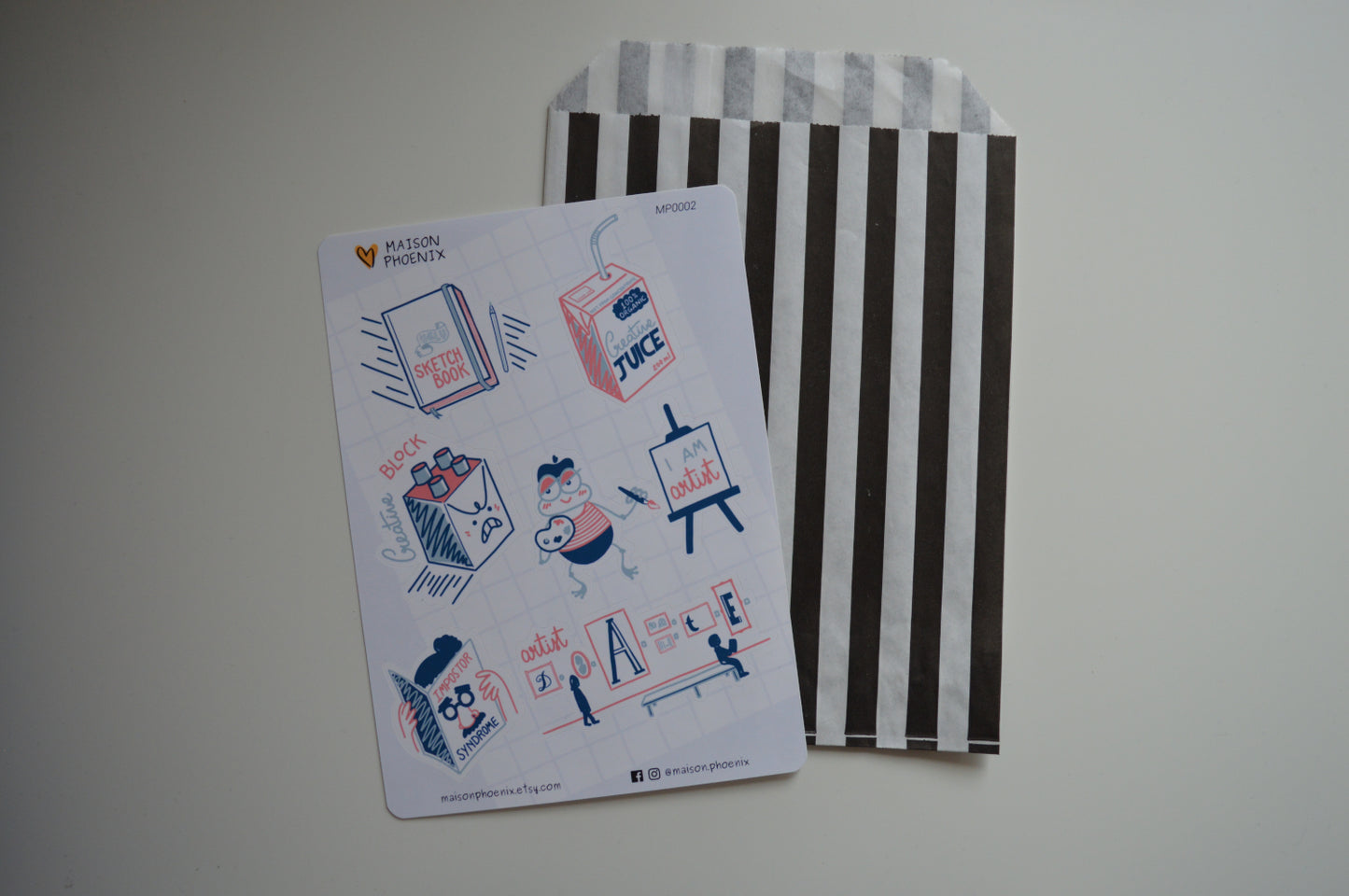 Creative / Artist Sticker Sheet 3