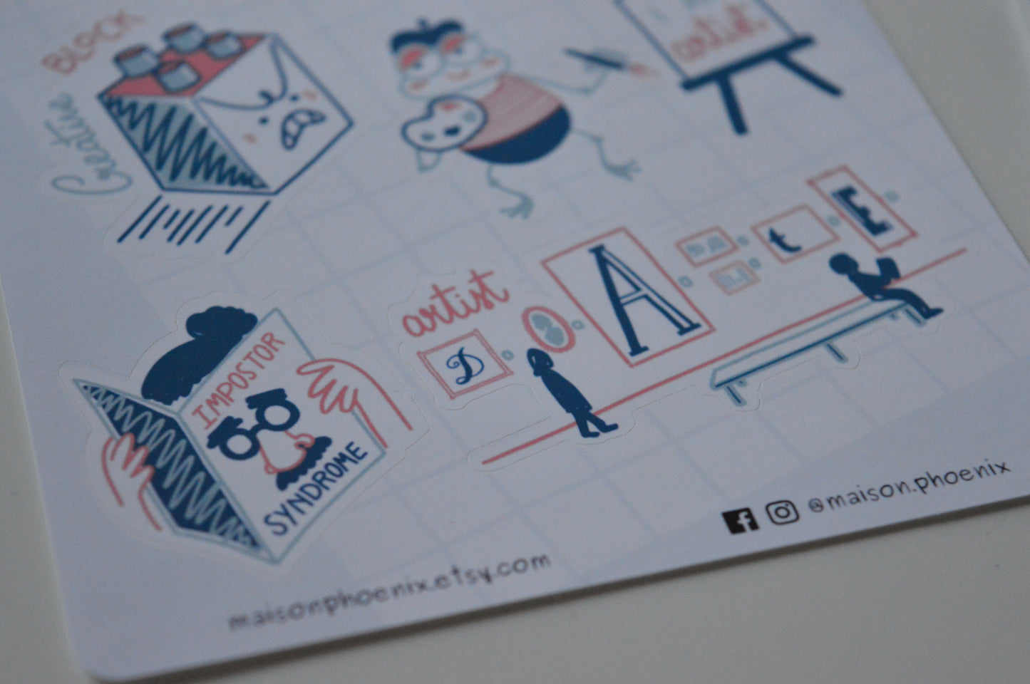 Creative / Artist Sticker Sheet 4