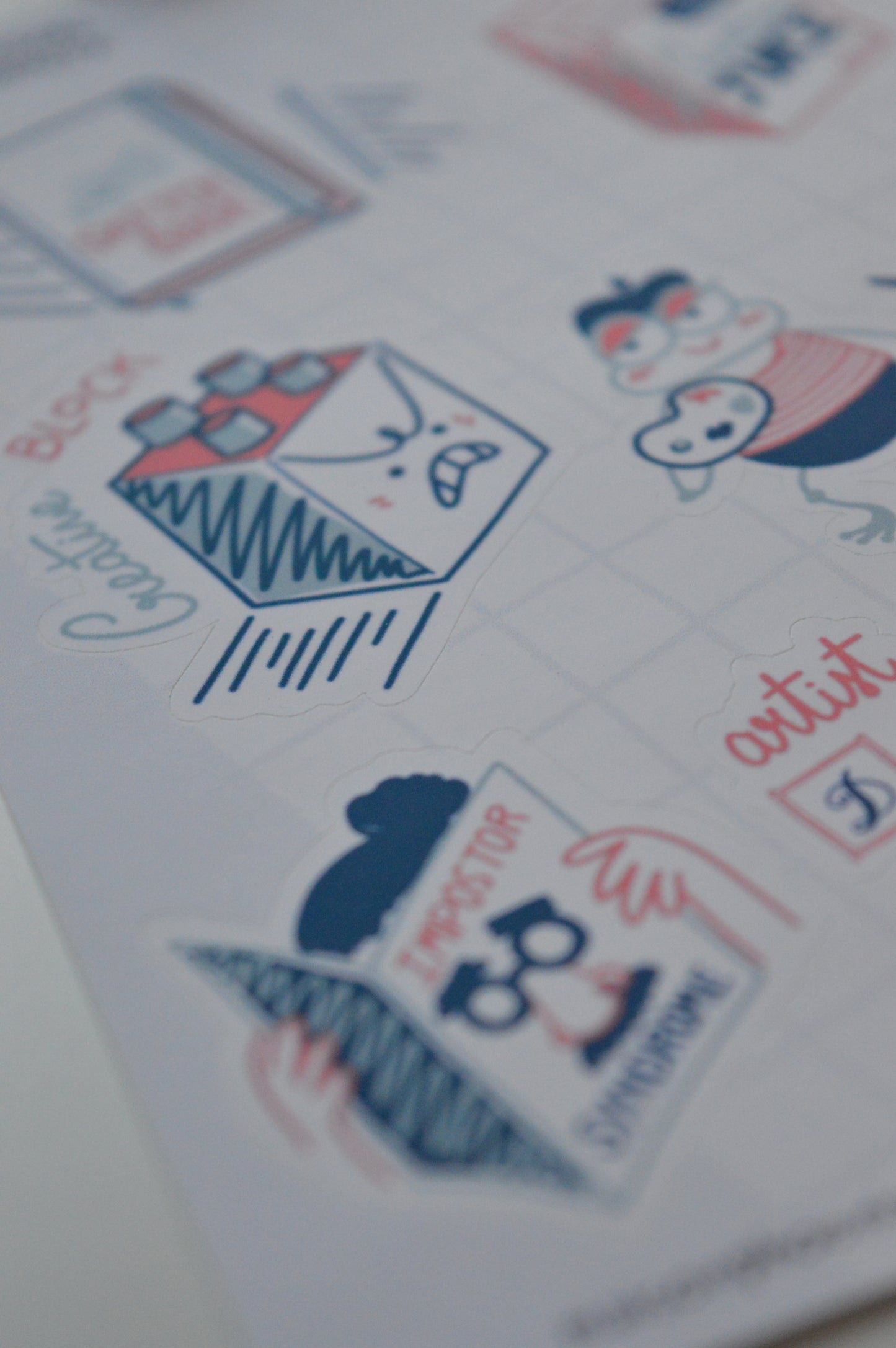 Creative / Artist Sticker Sheet 9