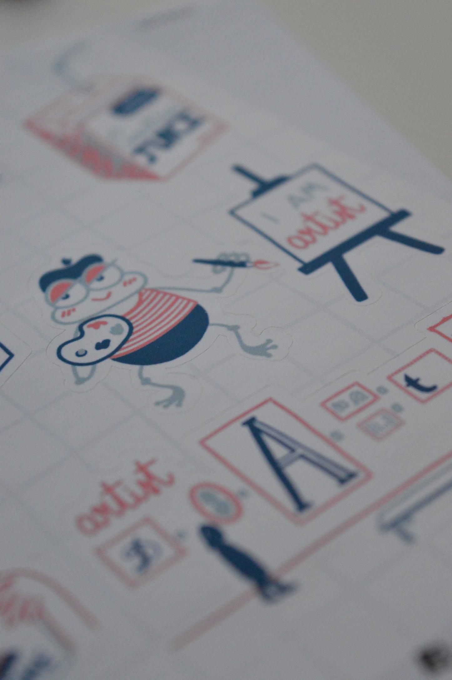 Creative / Artist Sticker Sheet 8