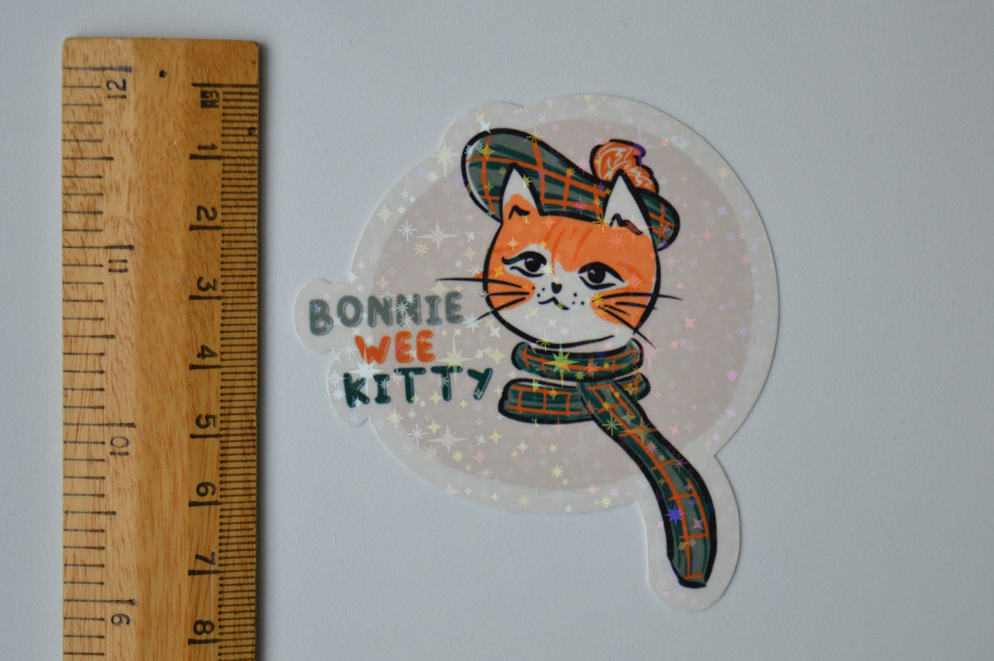 Holographic Bonnie Kitty Sticker 3