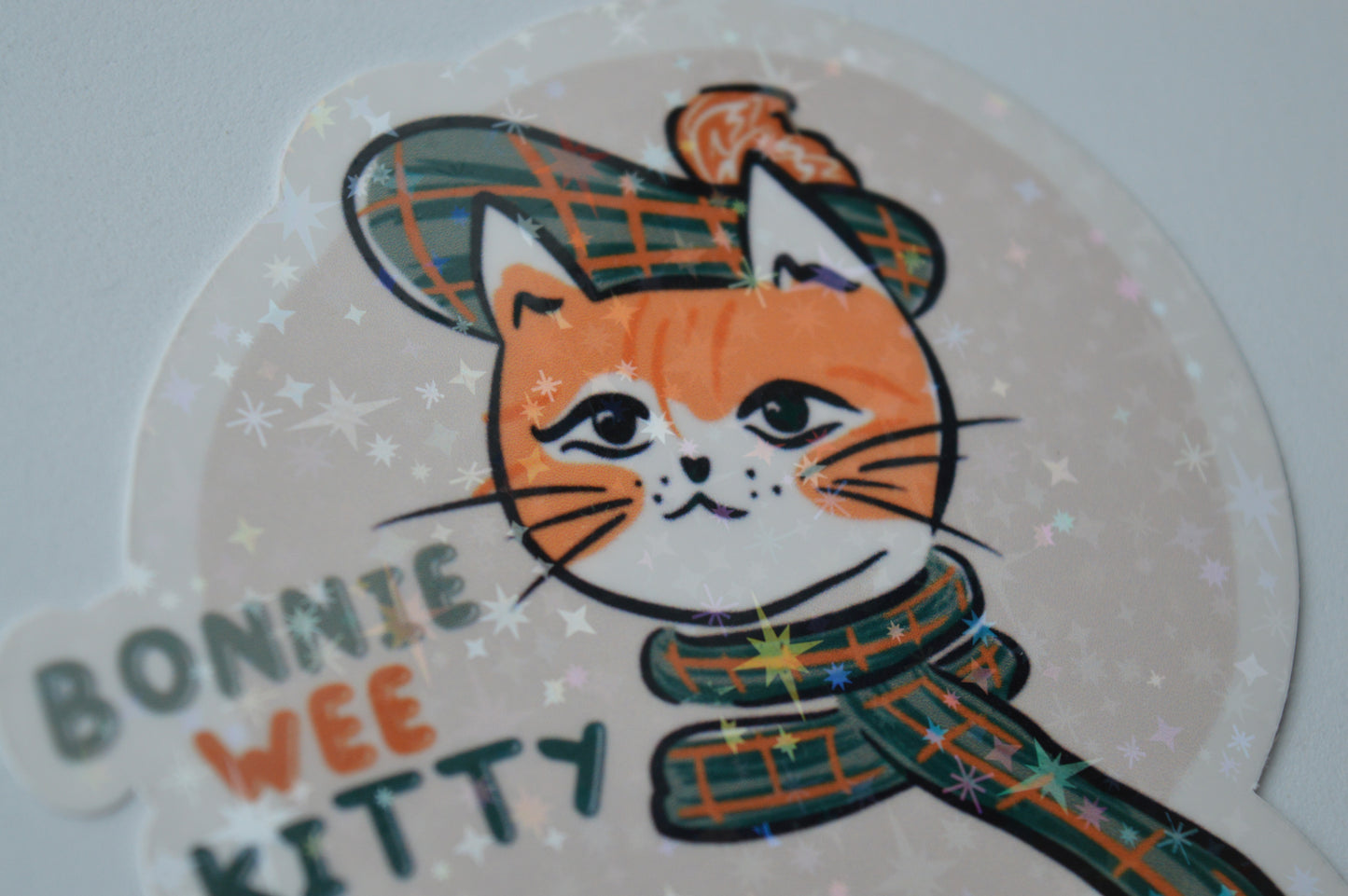 Holographic Bonnie Kitty Sticker 2