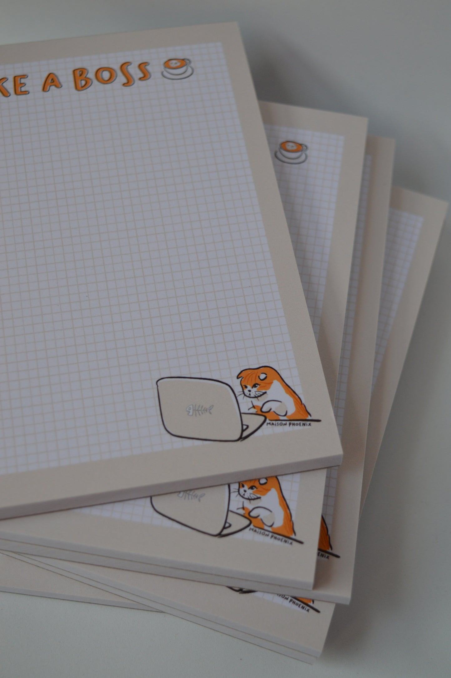 Boss Kitty Notepad 6
