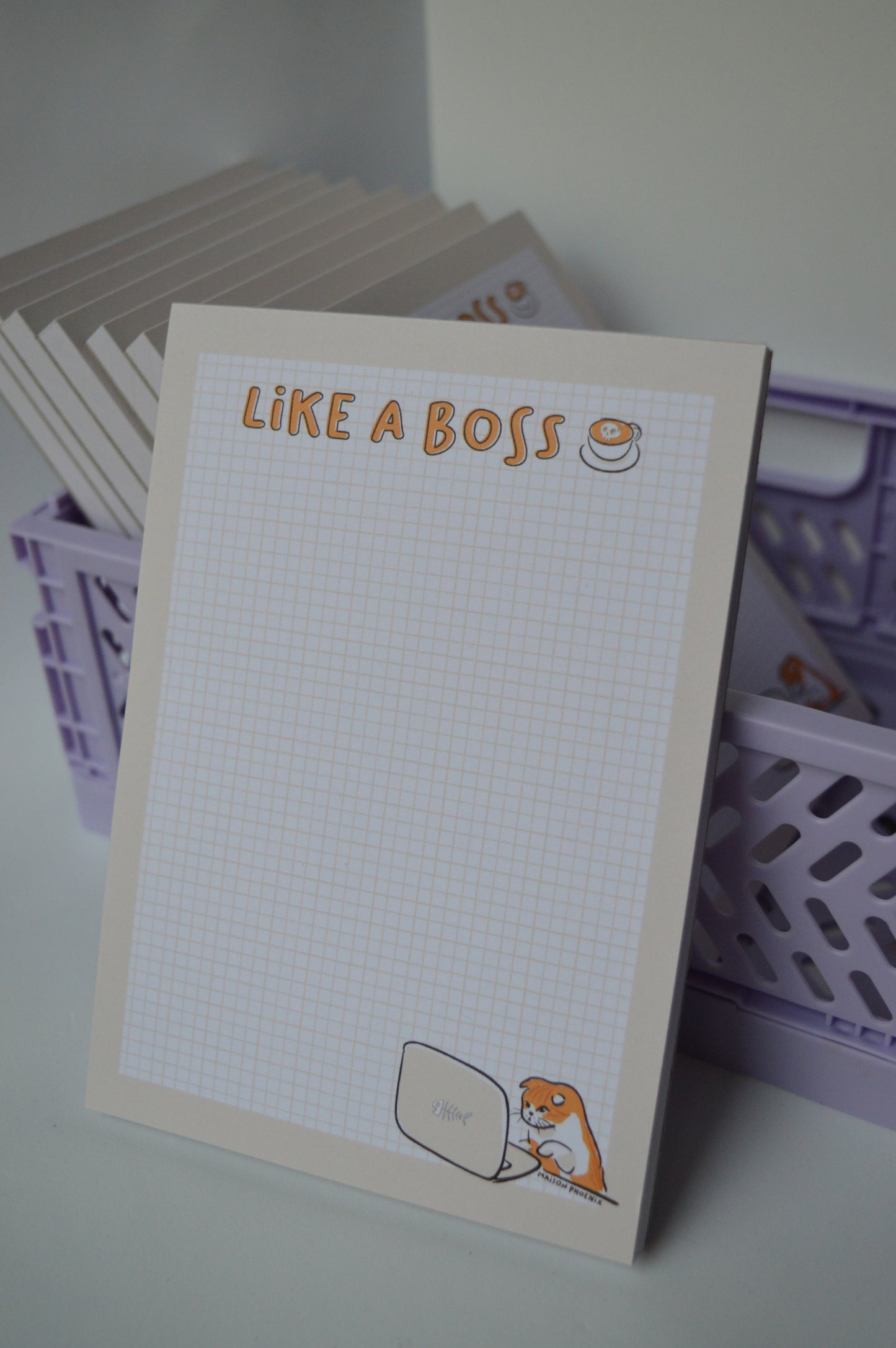 Boss Kitty Notepad 4
