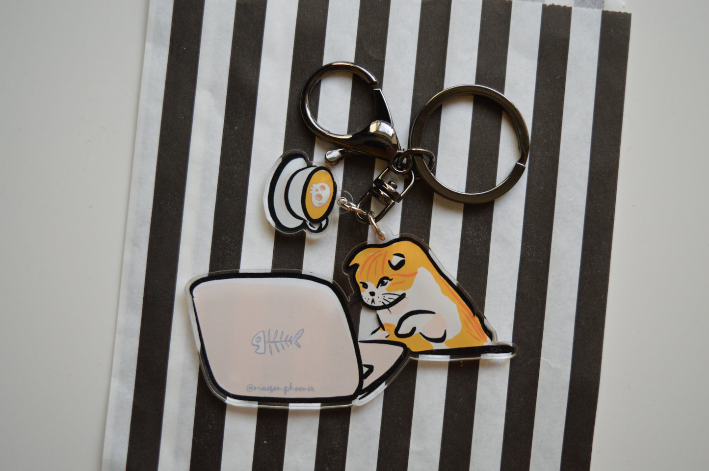 Boss Kitty Keyring 6