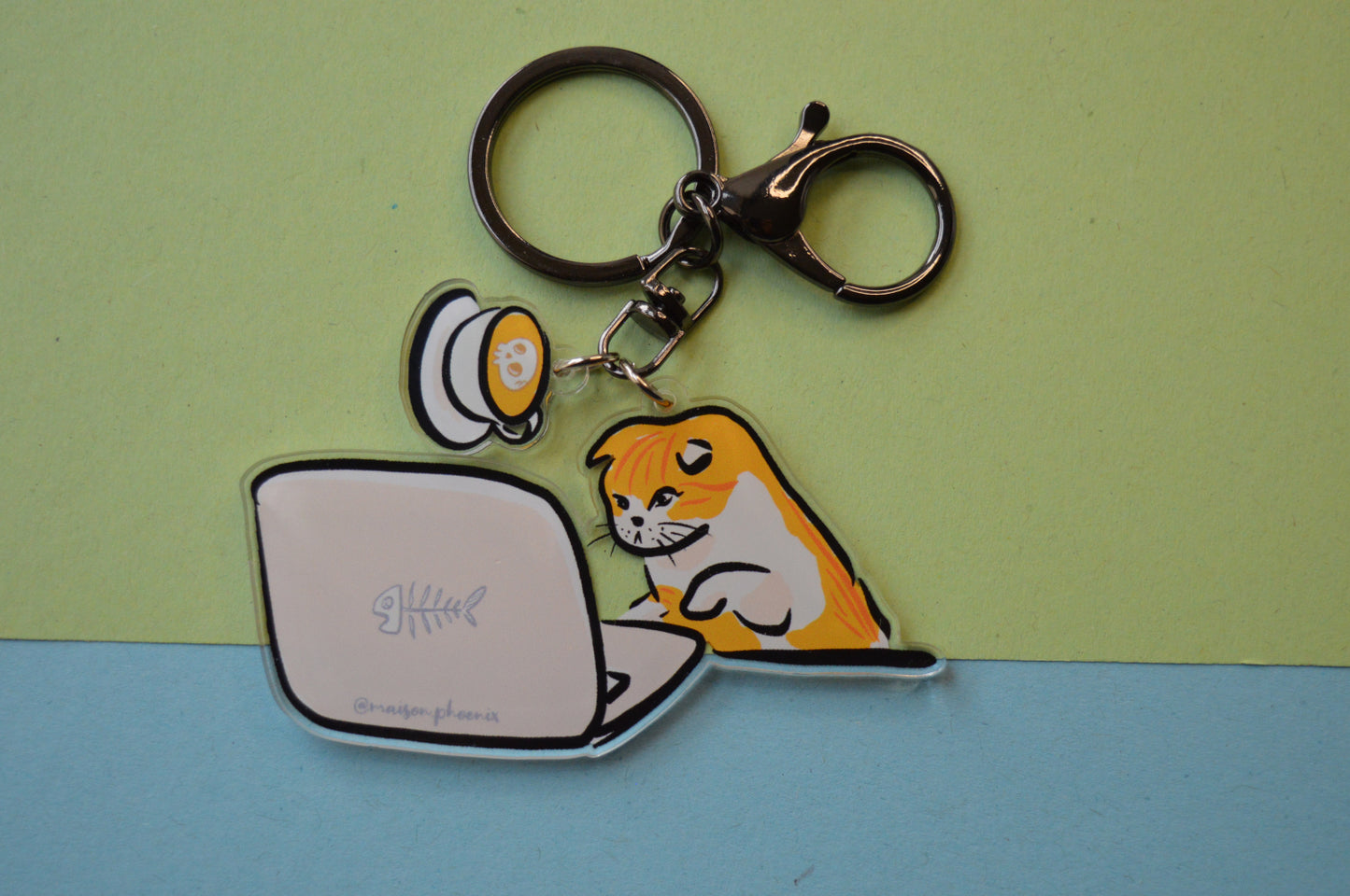 Boss Kitty Keyring 3