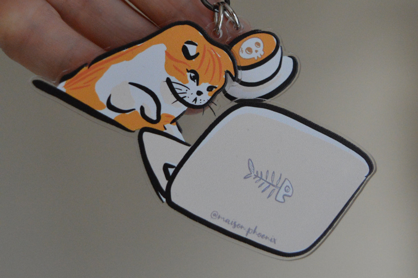 Boss Kitty Keyring 2
