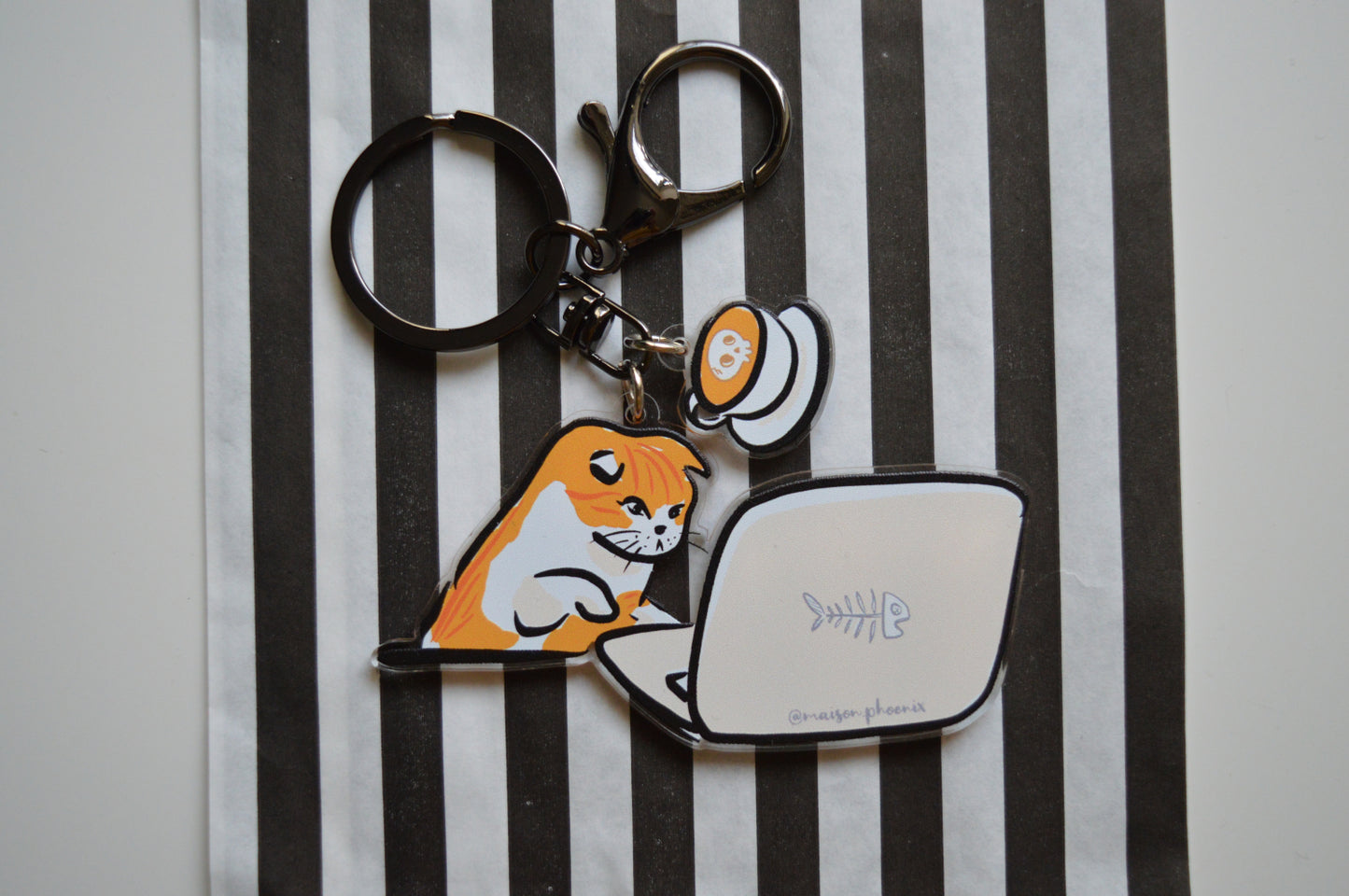 Boss Kitty Keyring 7