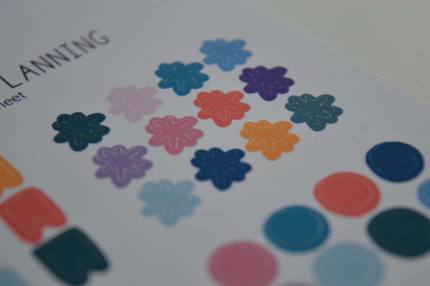 Functional Sticker Sheet 5
