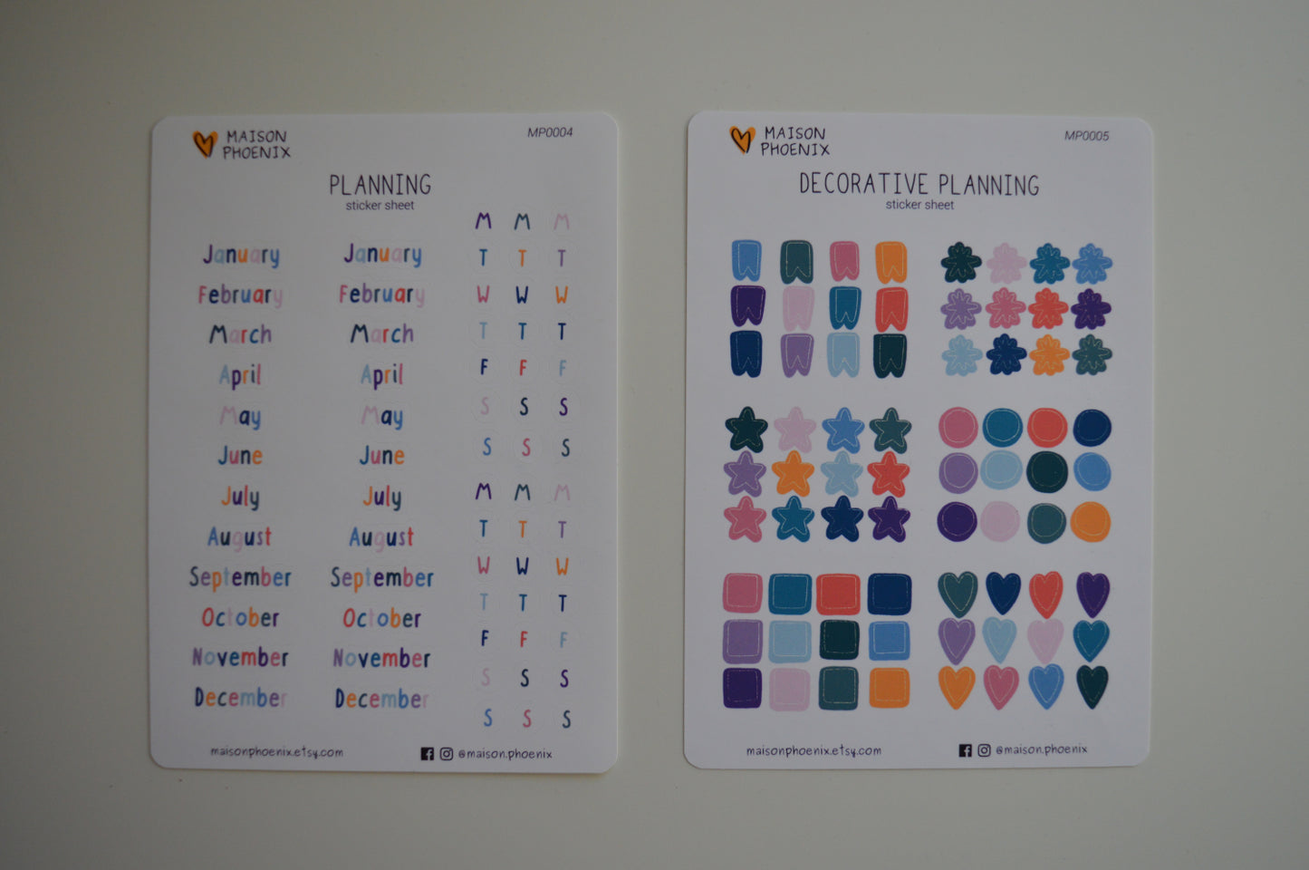 Functional Sticker Sheets 3