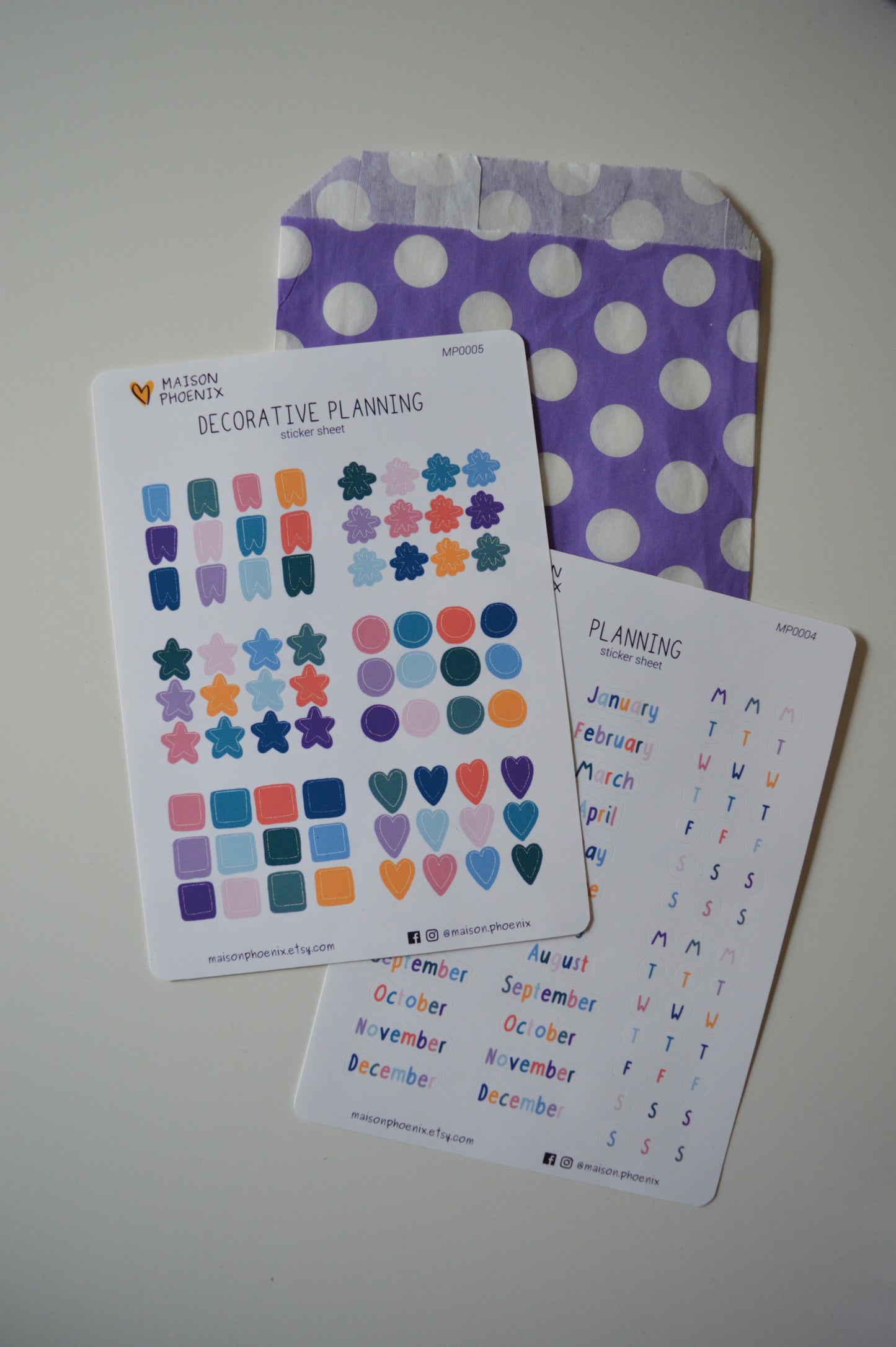 Functional Sticker Sheets 2