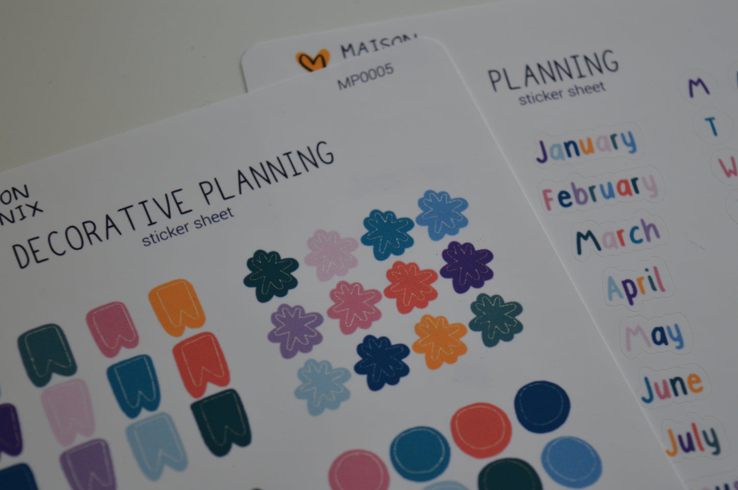 Functional Sticker Sheets 4