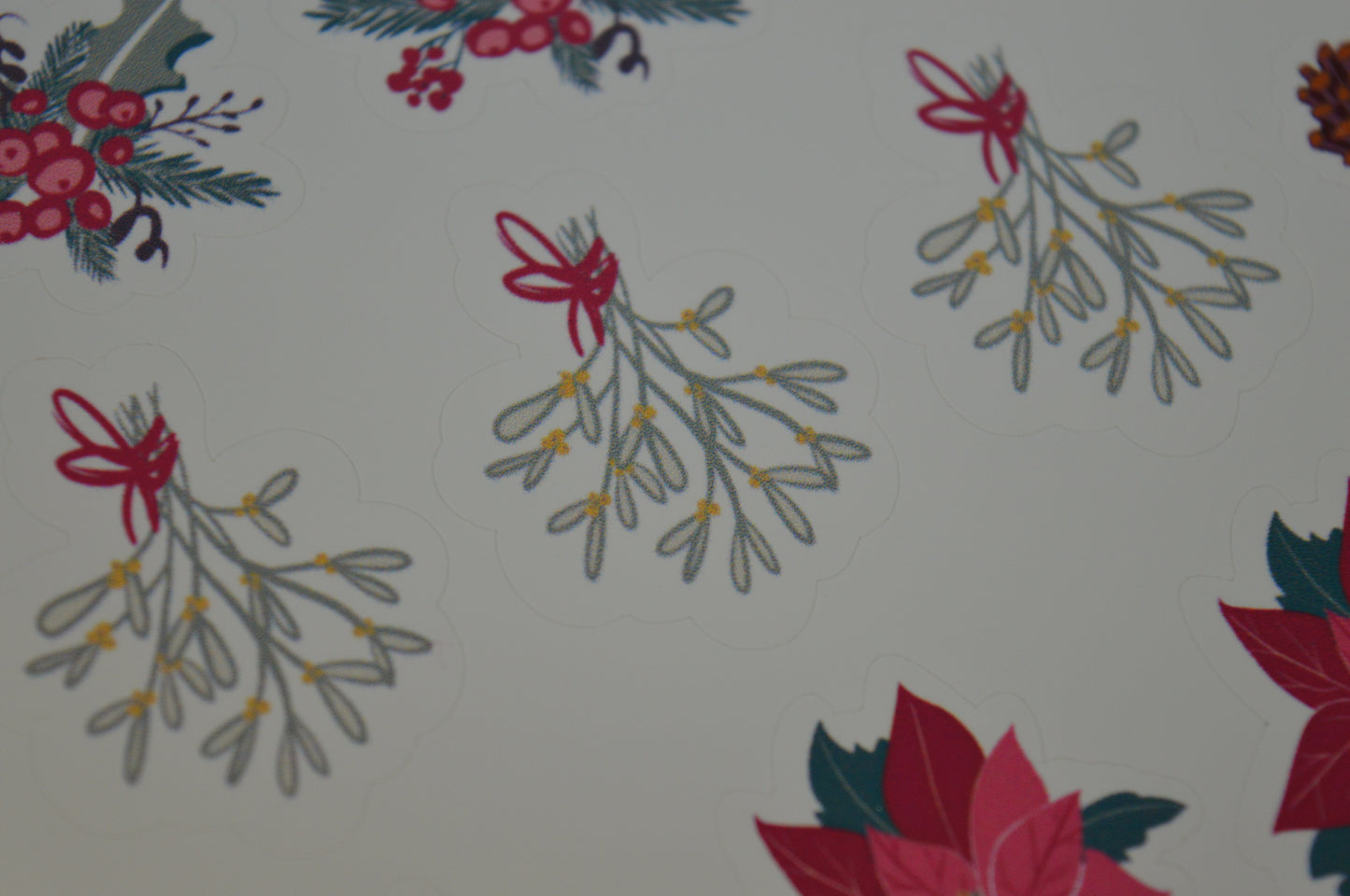 Festive Greenery Sticker Sheet 3