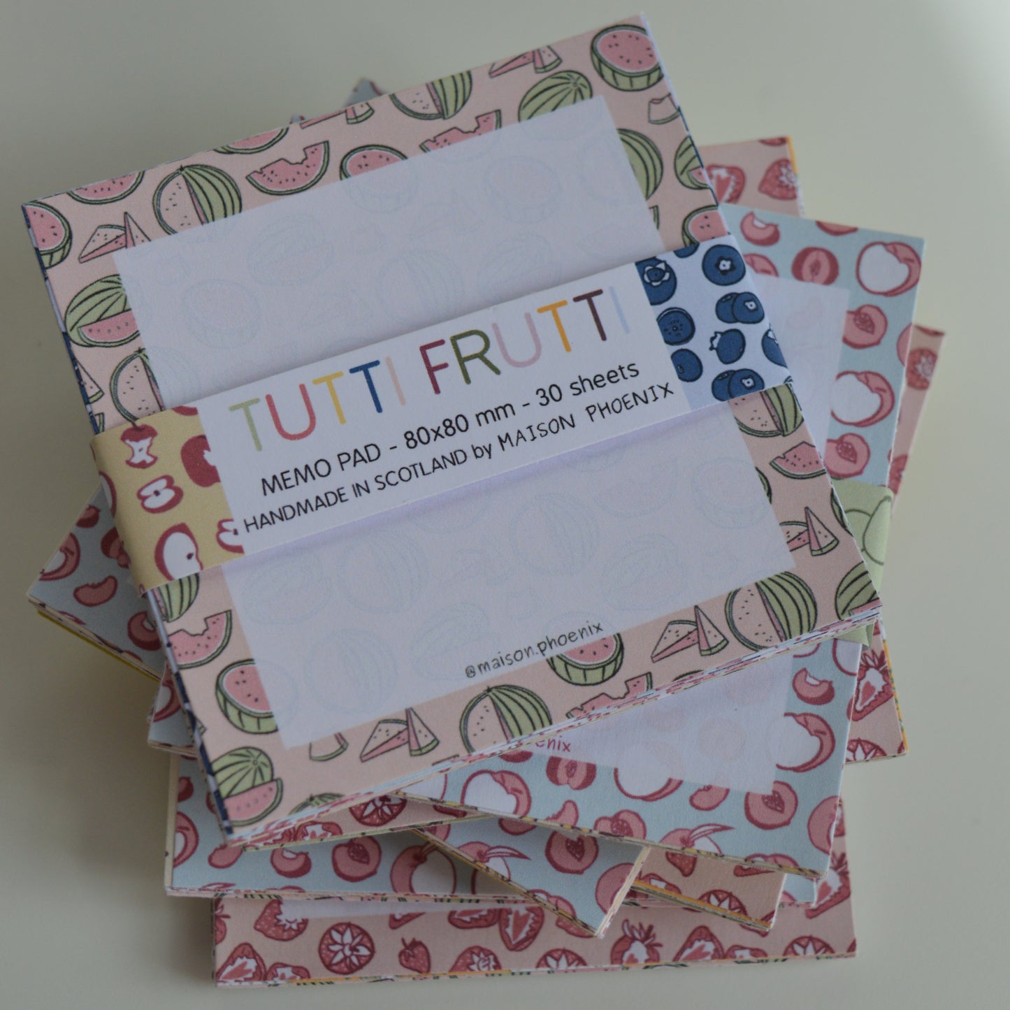 Fruit Memopad 3