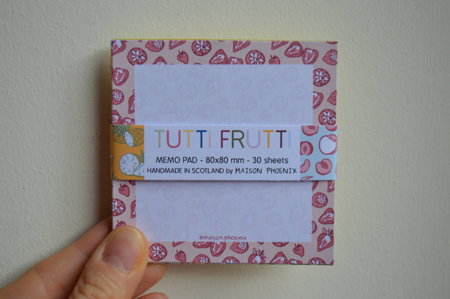 Fruit Memopad 6