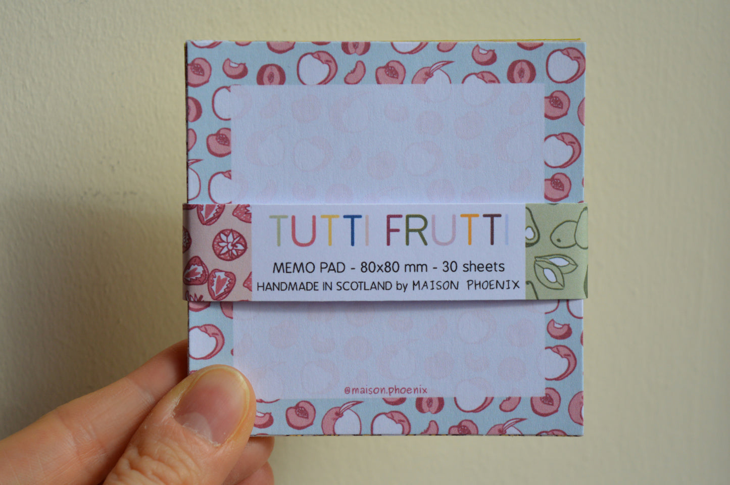 Fruit Memopad 7