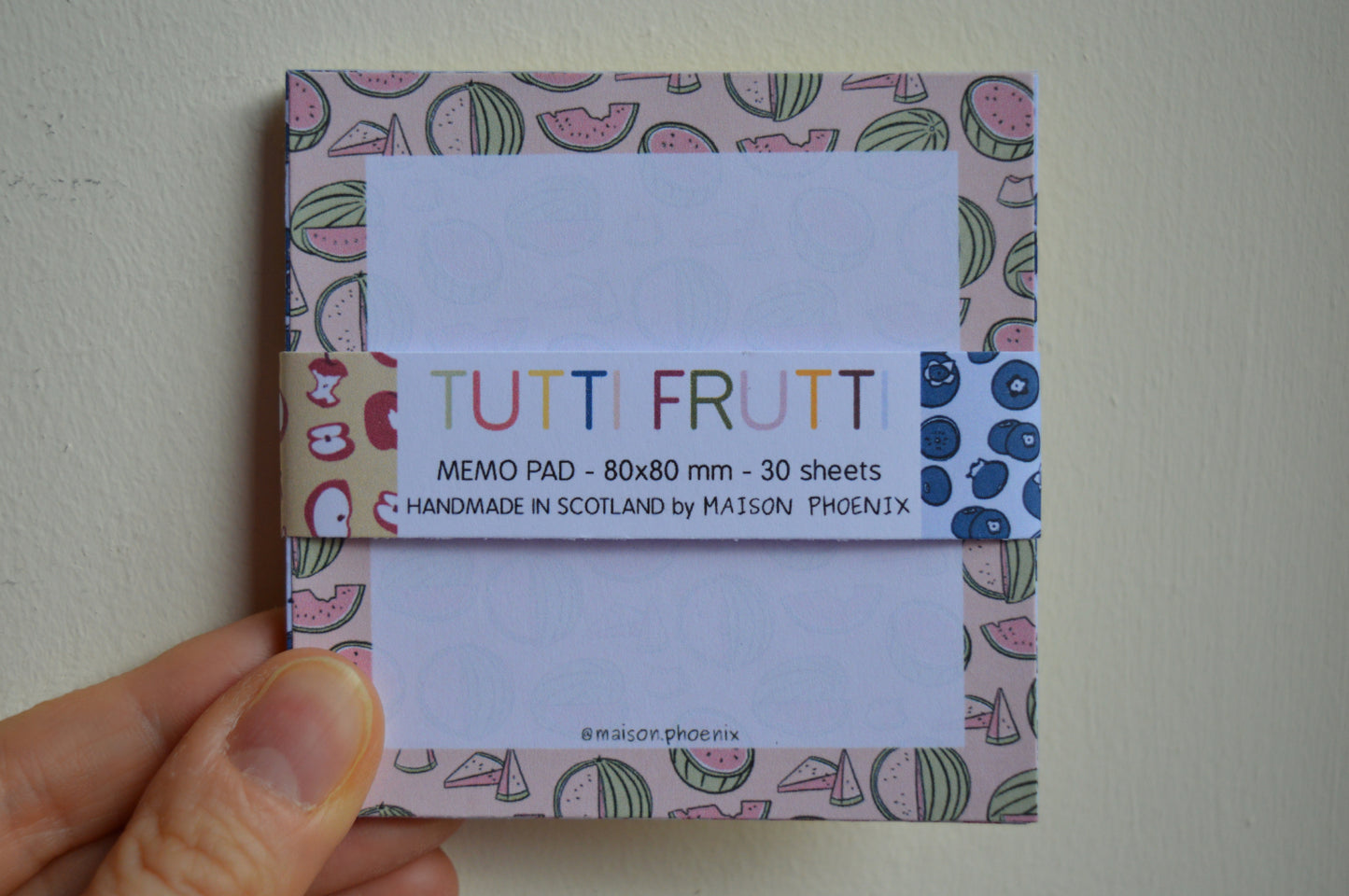 Fruit Memopad 8