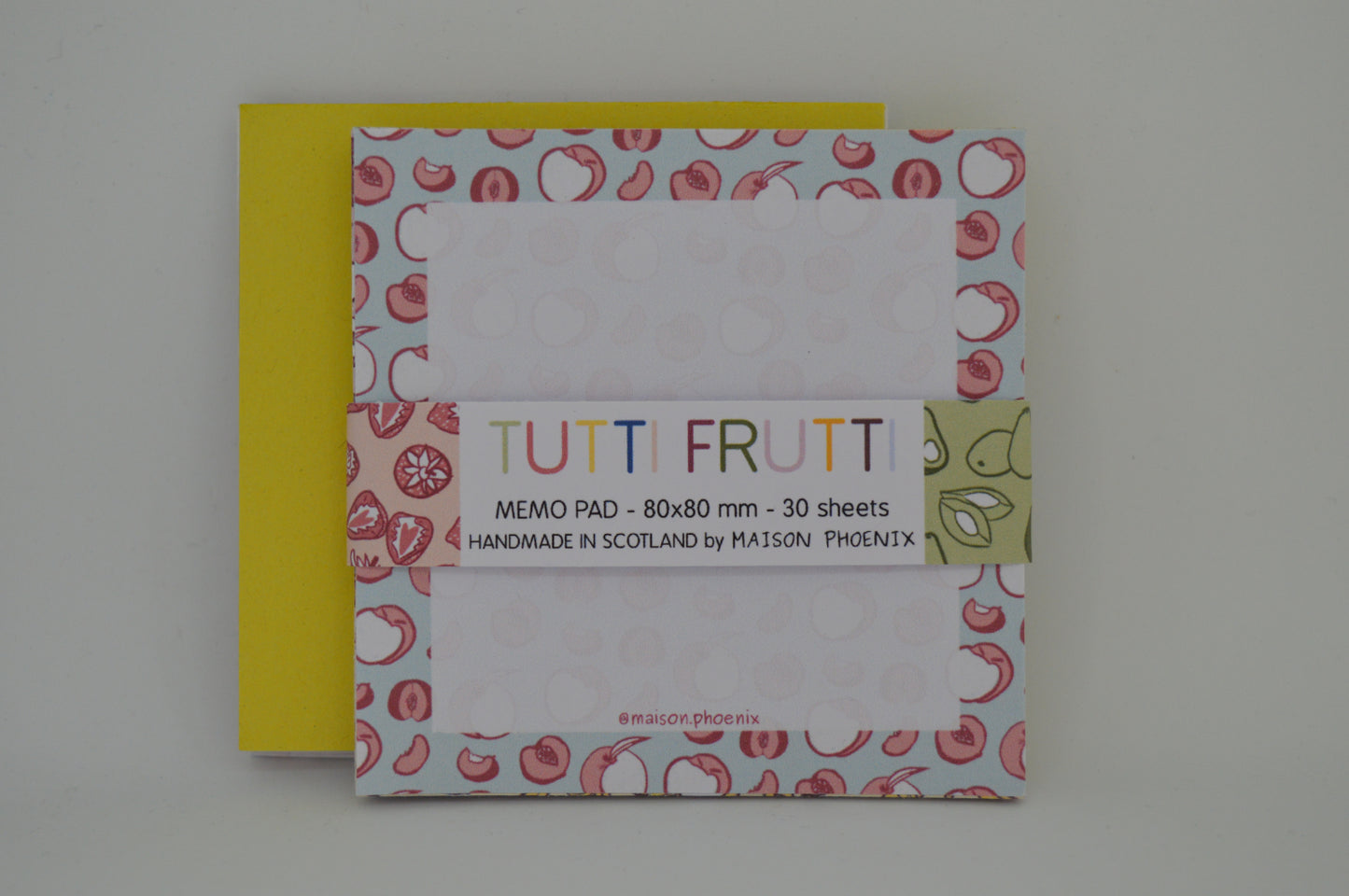 Fruit Memopad 12
