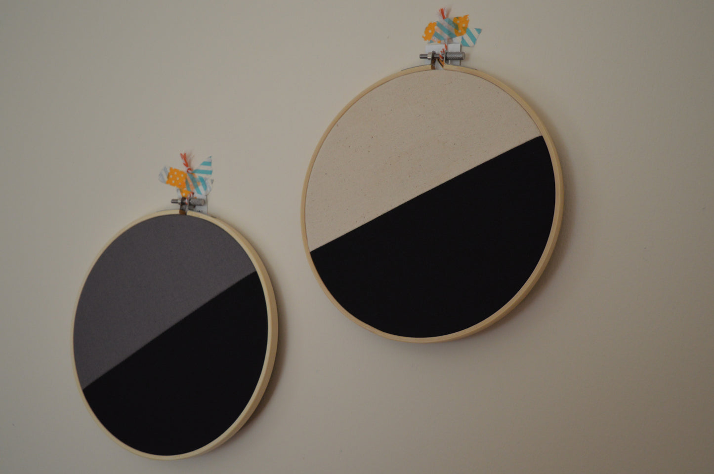 Neutral + Black 20cm / 8" Pin Display 7