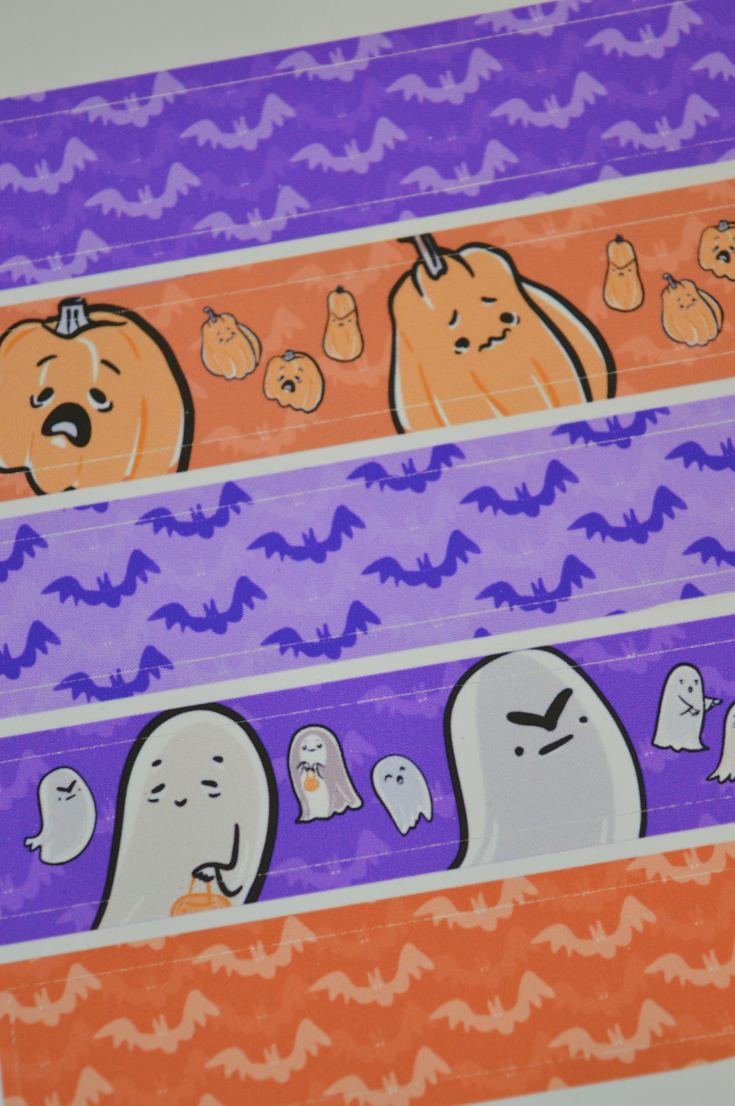 Halloween Spooky Washi Tape Style Stickers 3