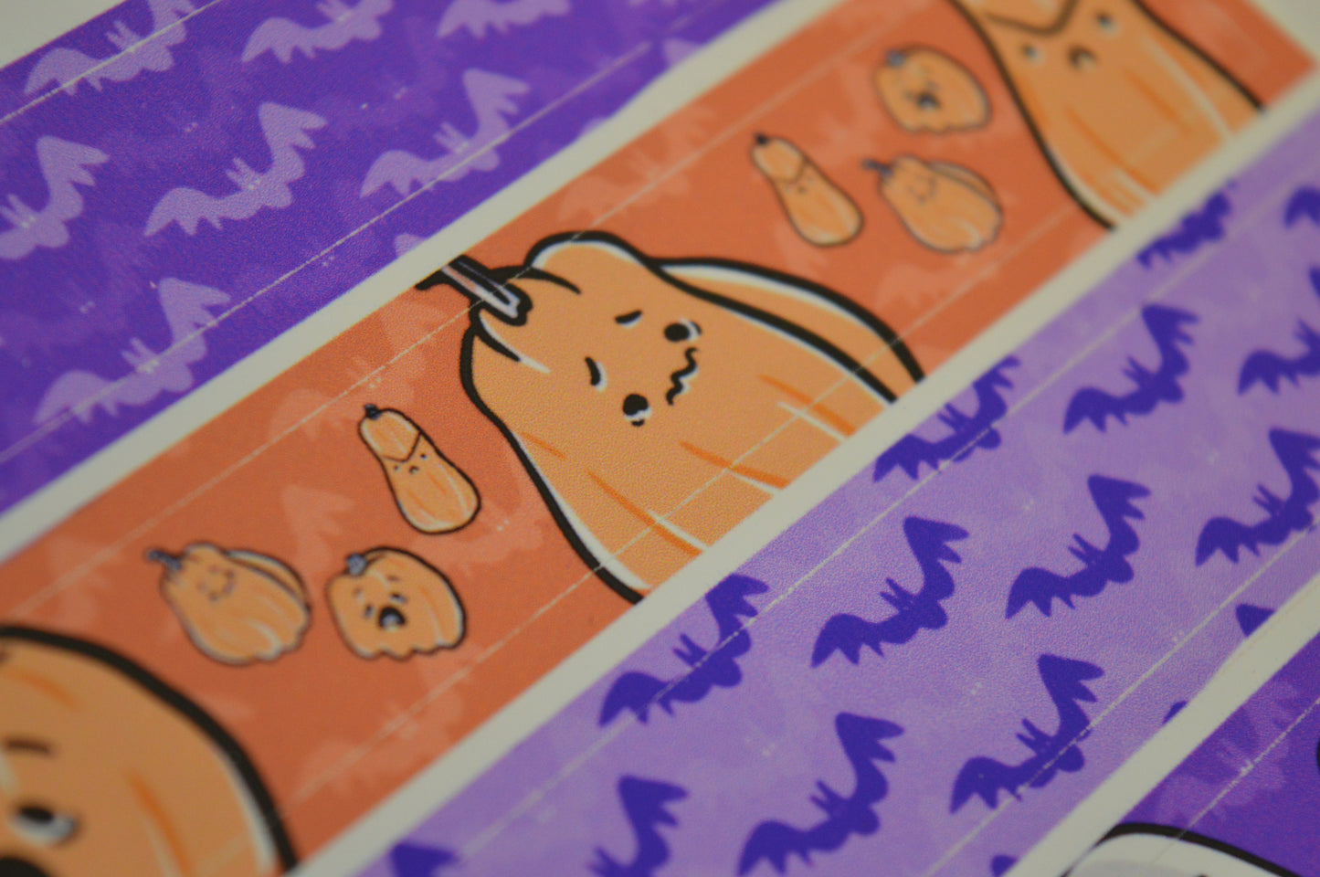 Halloween Spooky Washi Tape Style Stickers 5