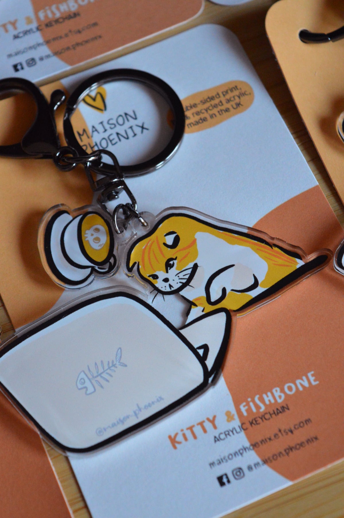 Boss Kitty Keyring 8