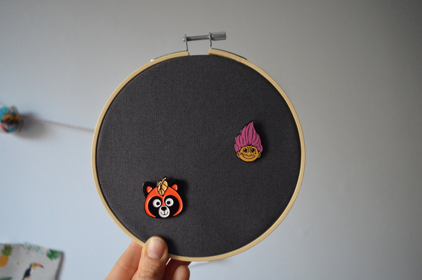 Charcoal 15cm / 6" Pin Display 3