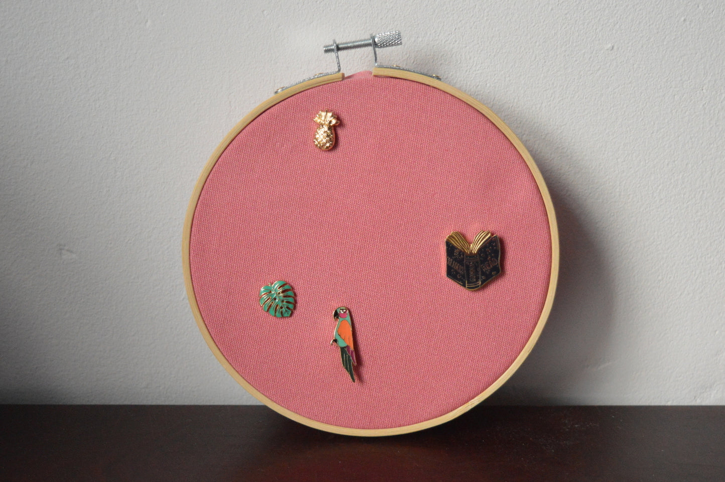 Rose Pink 15cm / 6" Pin Display 6
