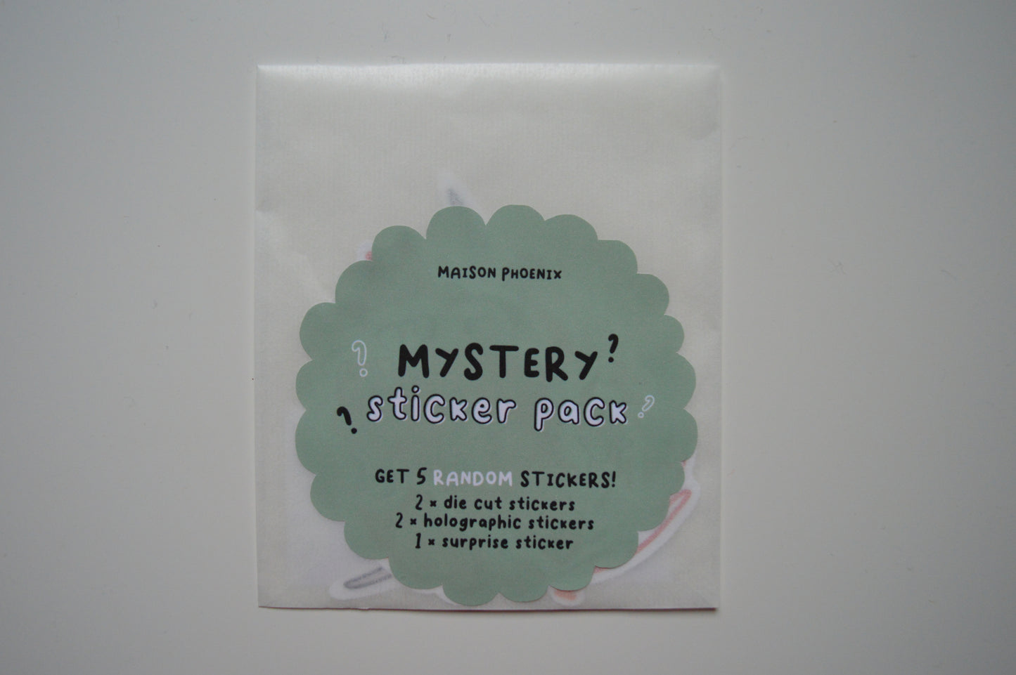 Green Mystery Sticker Pack