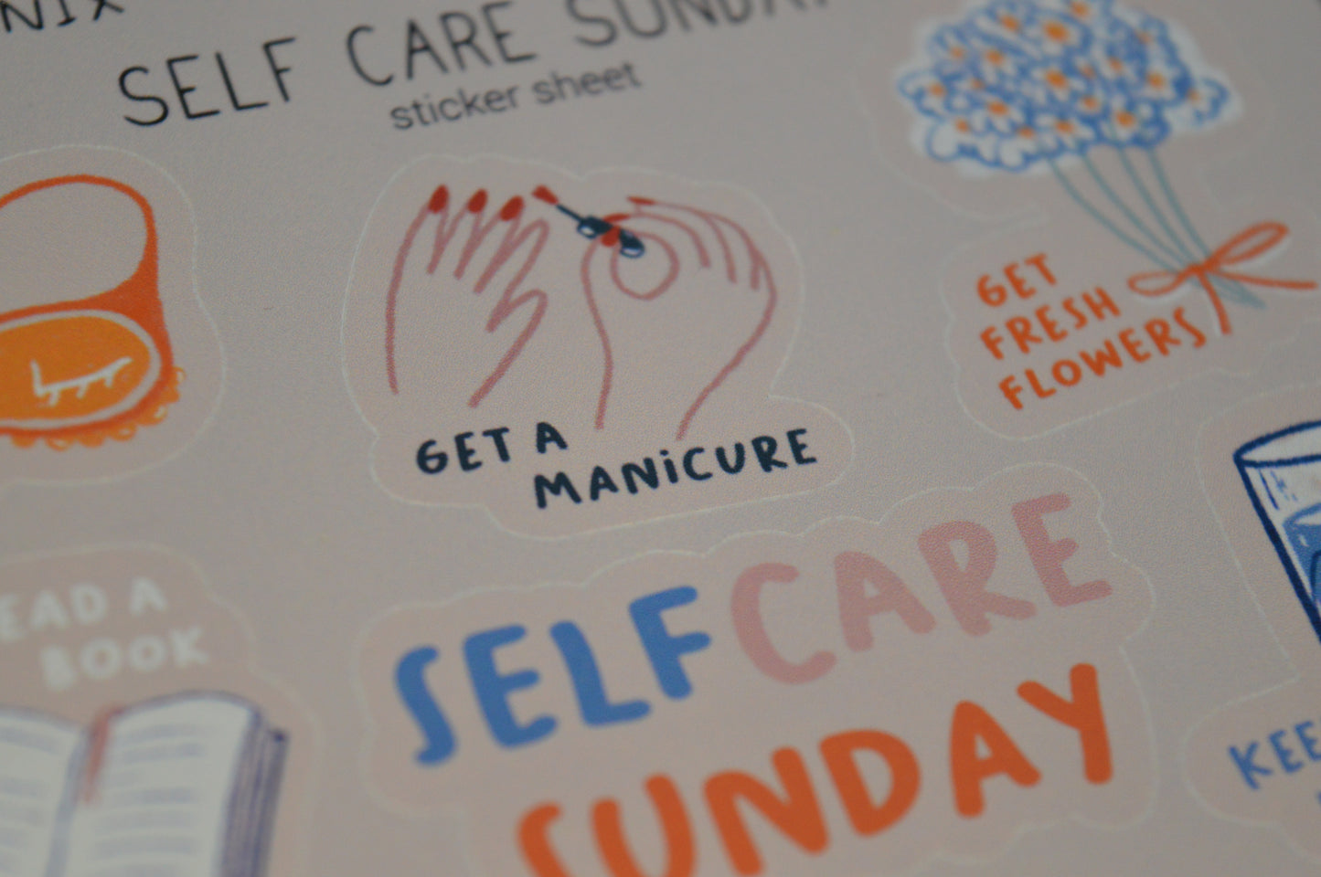 Self Care Sunday Sticker Sheet 5