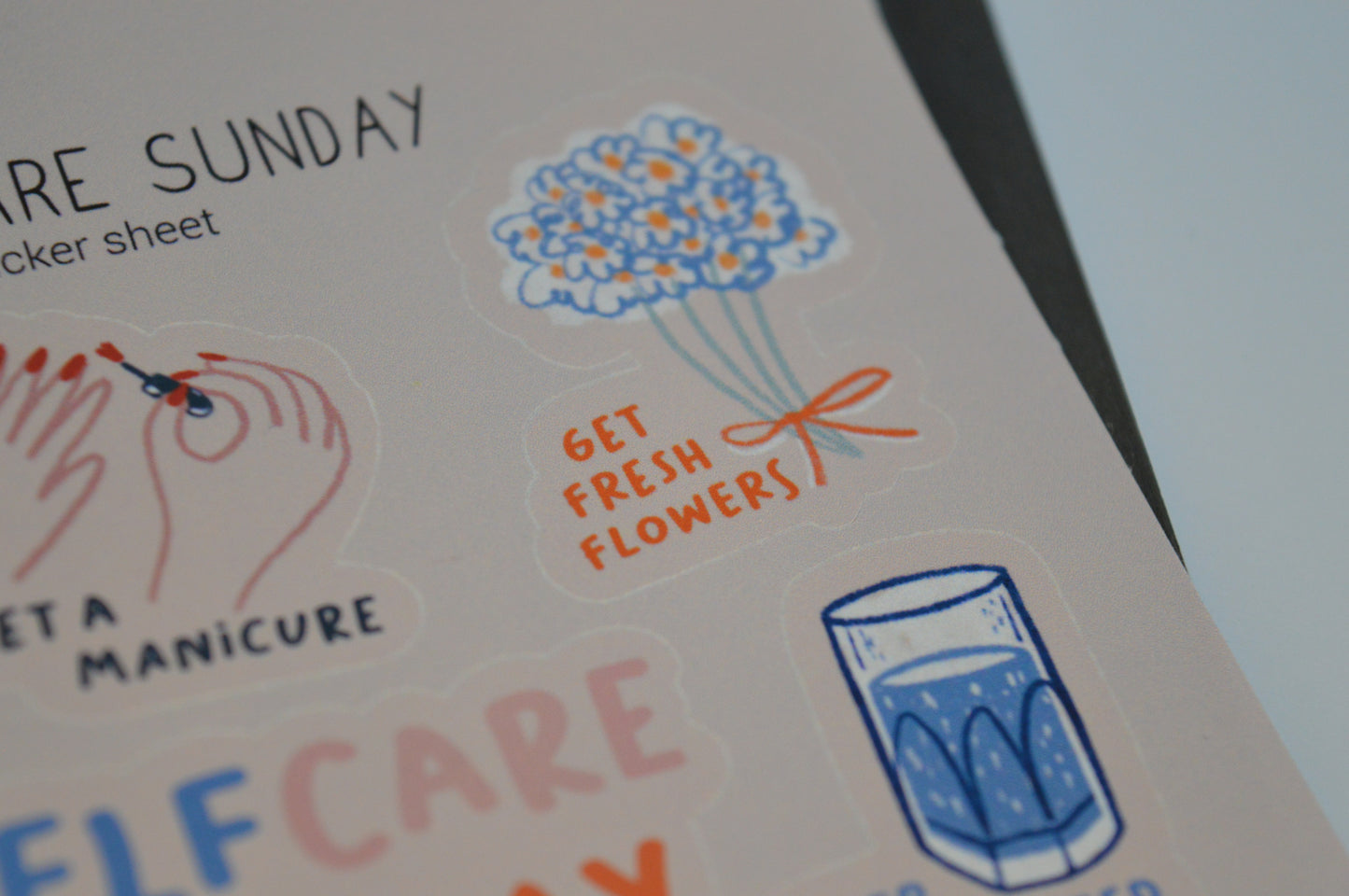 Self Care Sunday Sticker Sheet 6