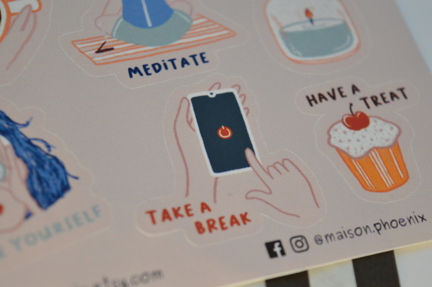 Self Care Sunday Sticker Sheet 13