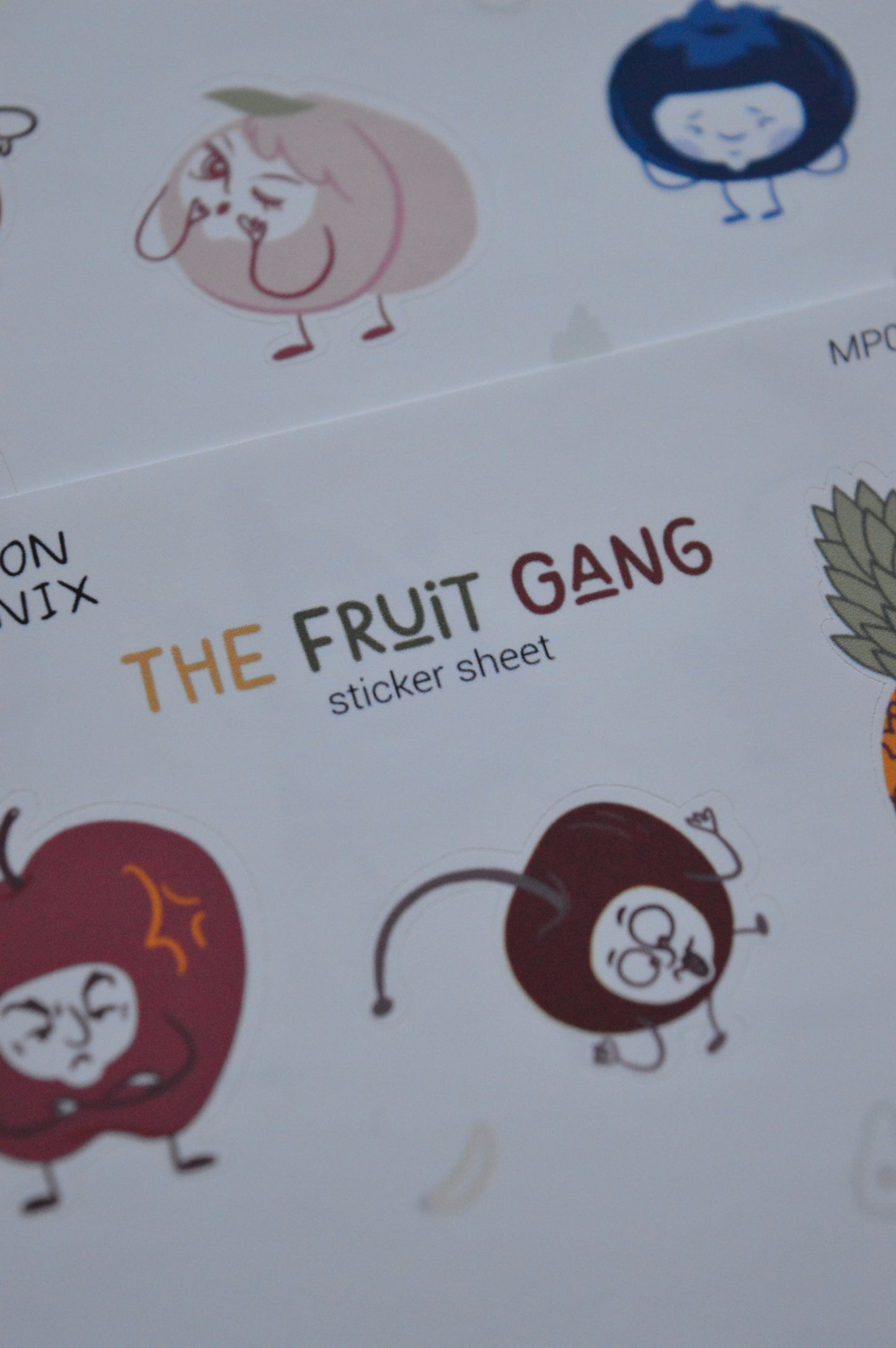 Fruit Gang Sticker Sheet 9