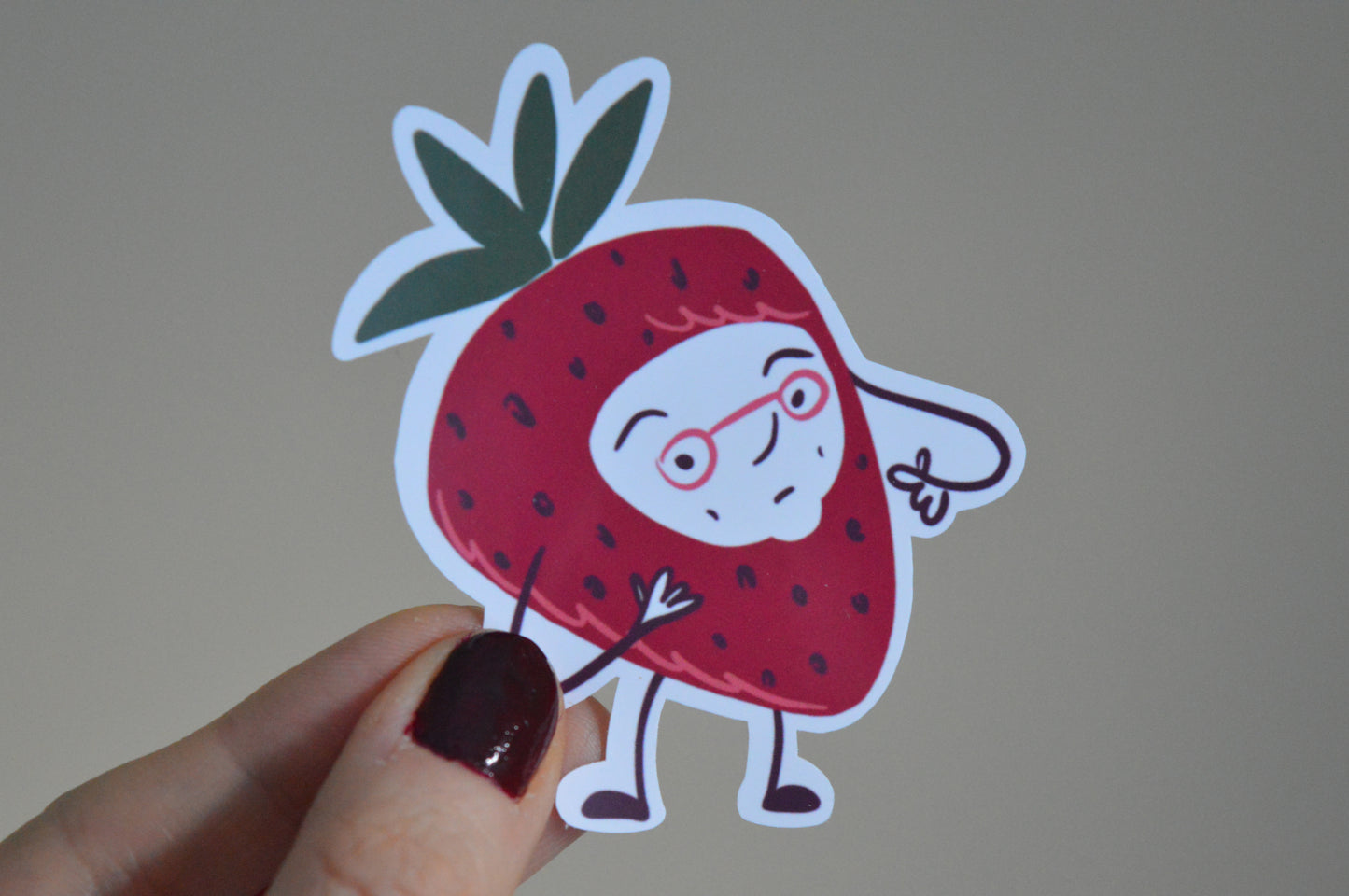 Strawberry Sticker 2