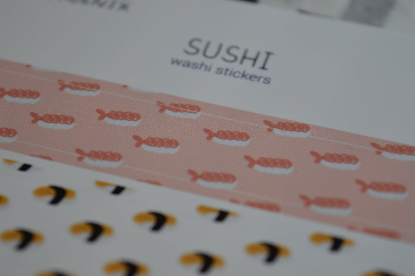 Sushi Washi Stickers 4