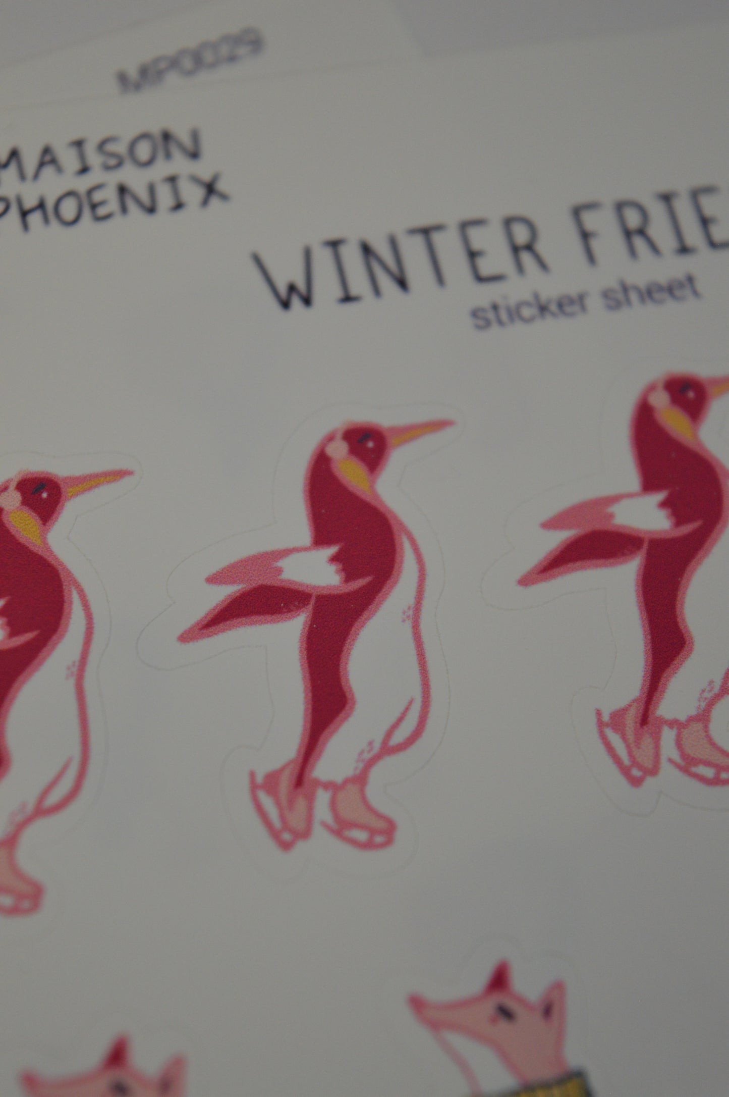 Winter Friends Sticker Sheet 6