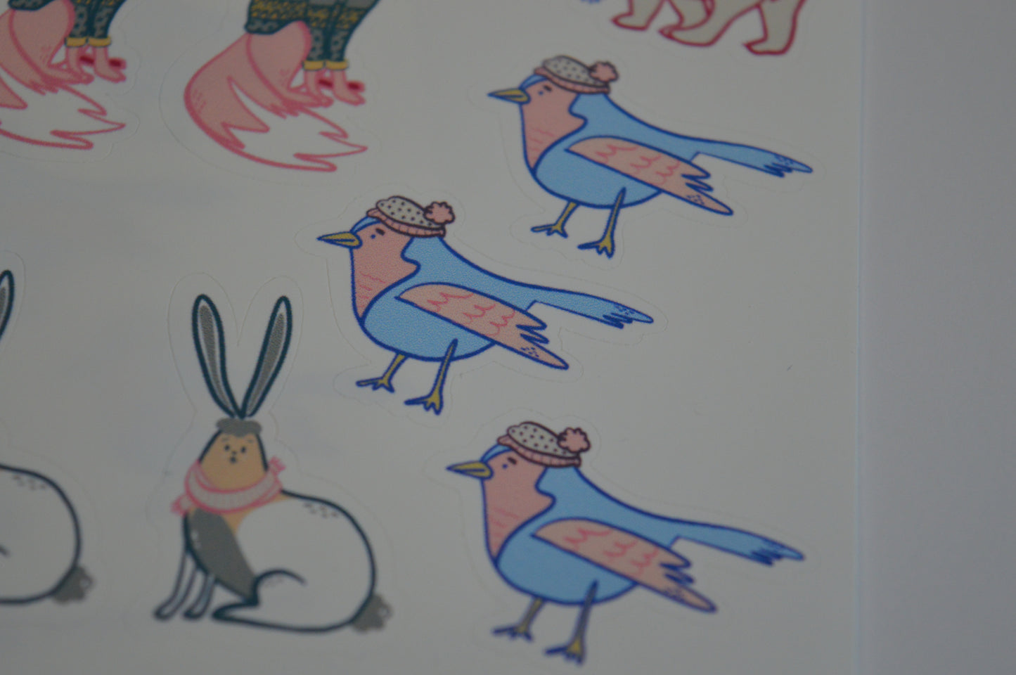 Winter Friends Sticker Sheet 4