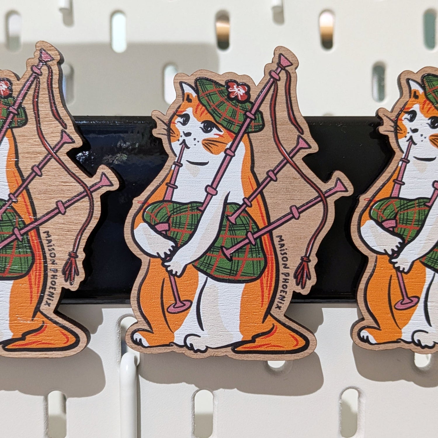 Piper Kitty Wooden Magnet 5
