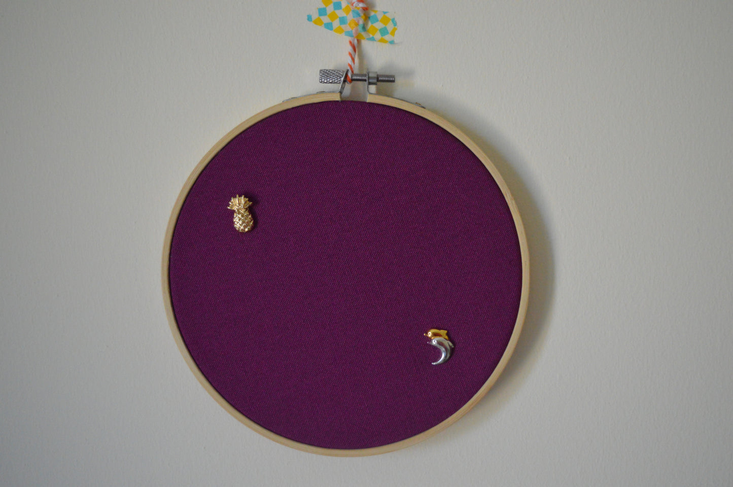 Plum 15cm / 6" Pin Display