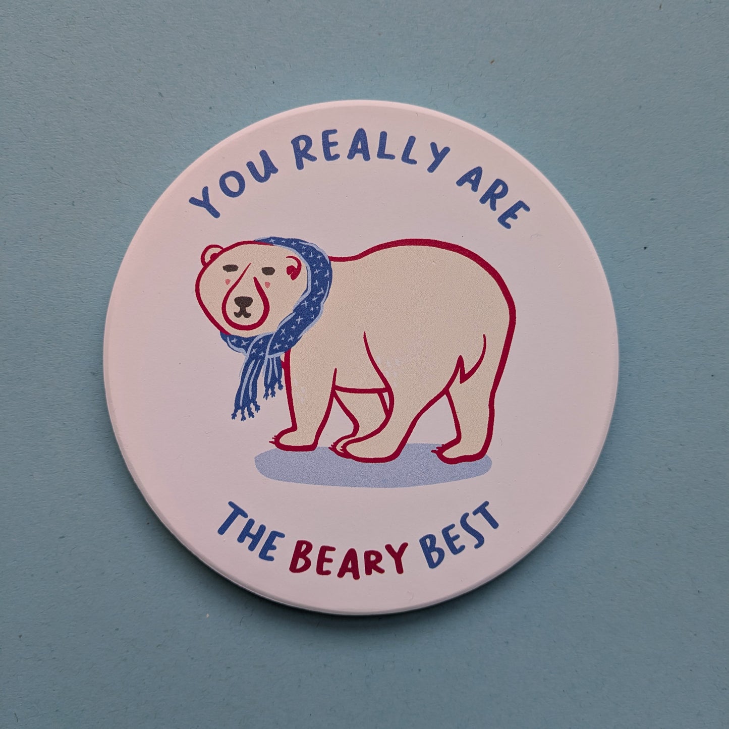 Bear Ceramic Coaster